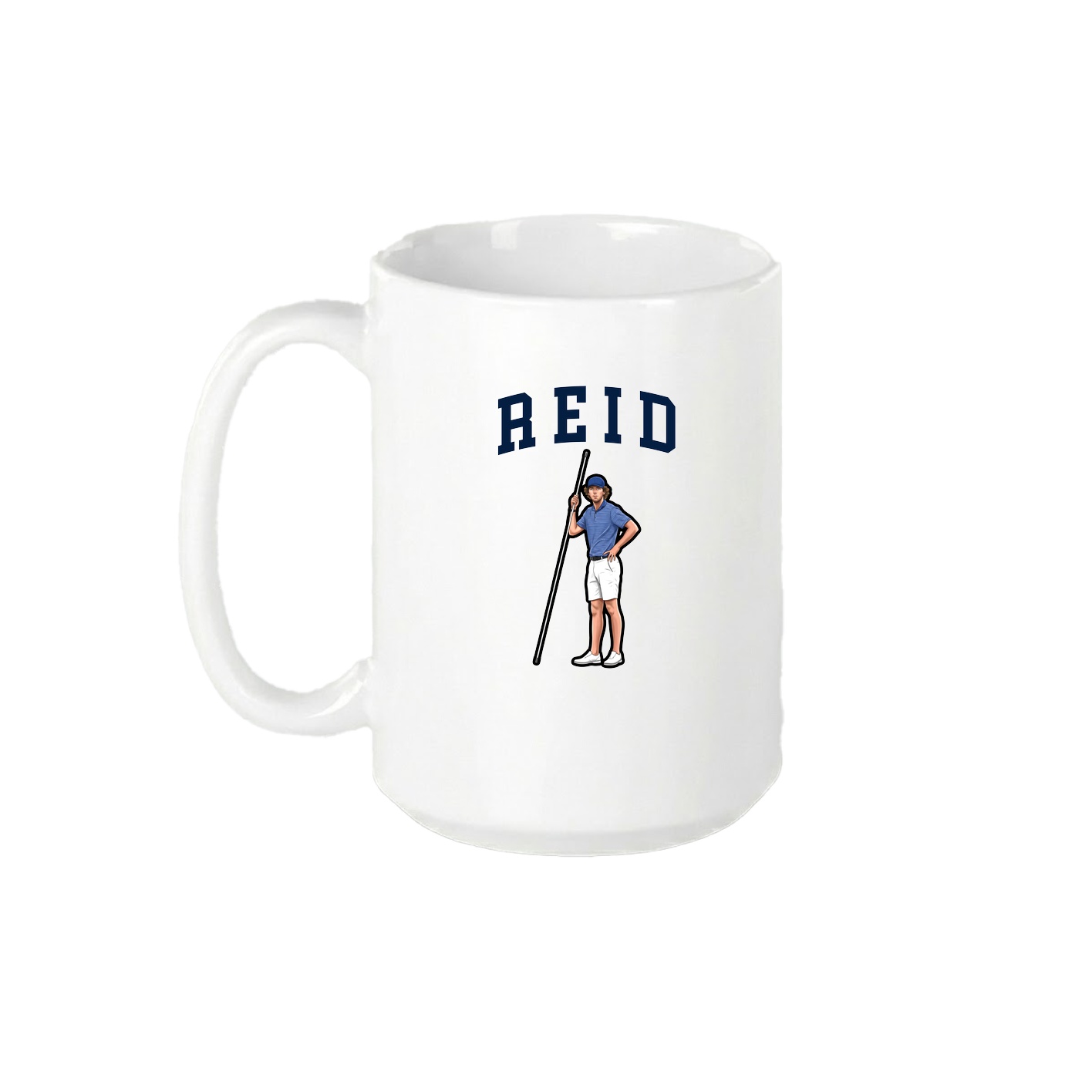15oz Coffee Mug — Shirsey in White