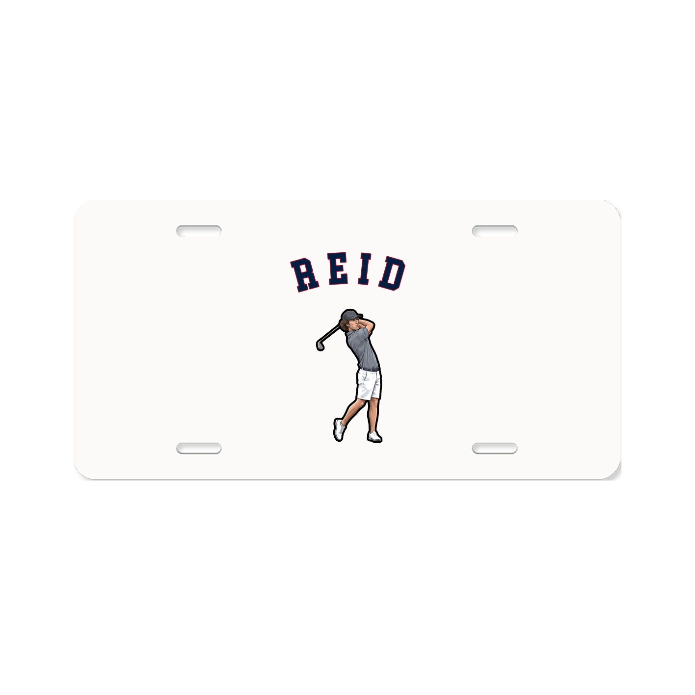 License Plate — Shirsey Arch in Classic