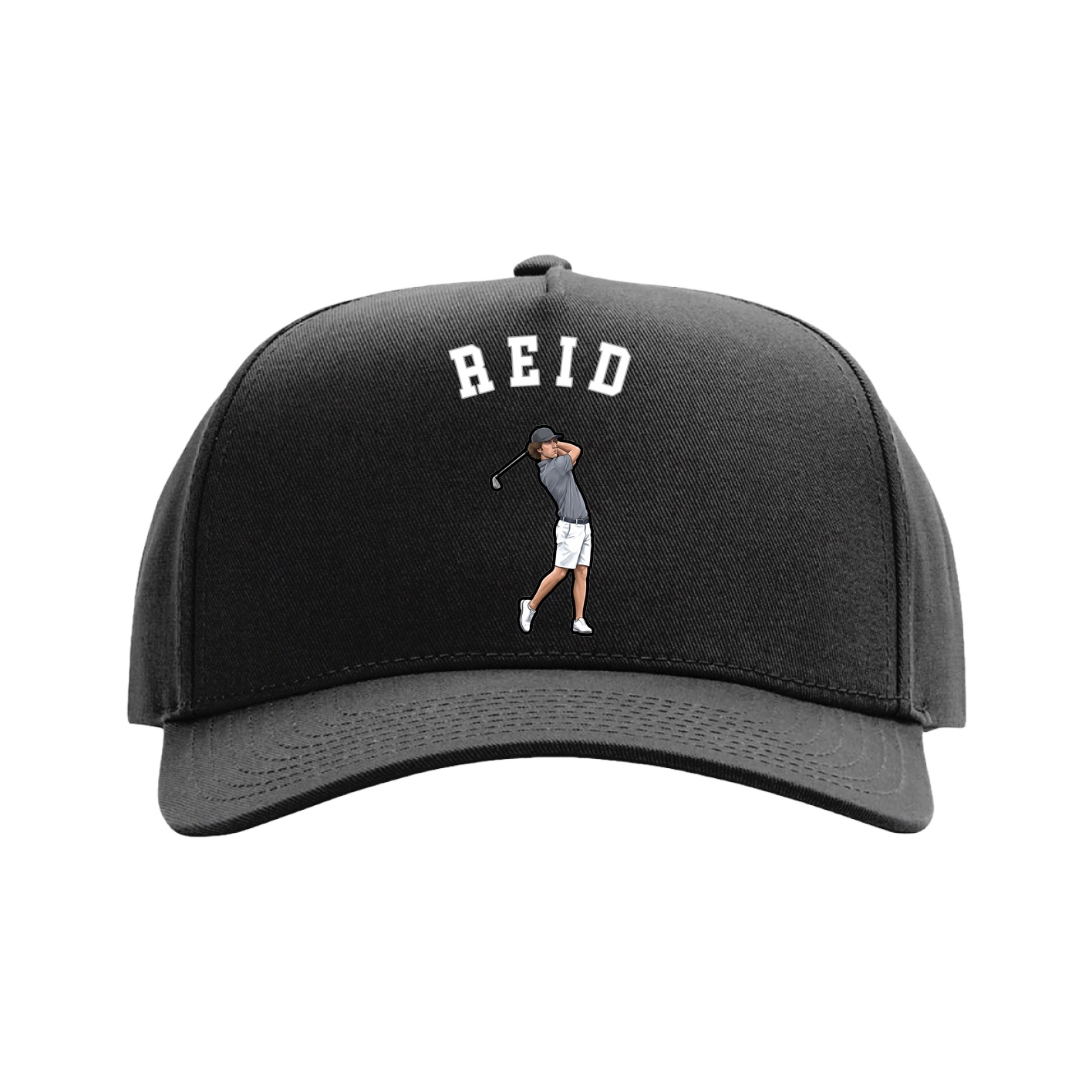 Full Fabric Five-Panel Champ Cap