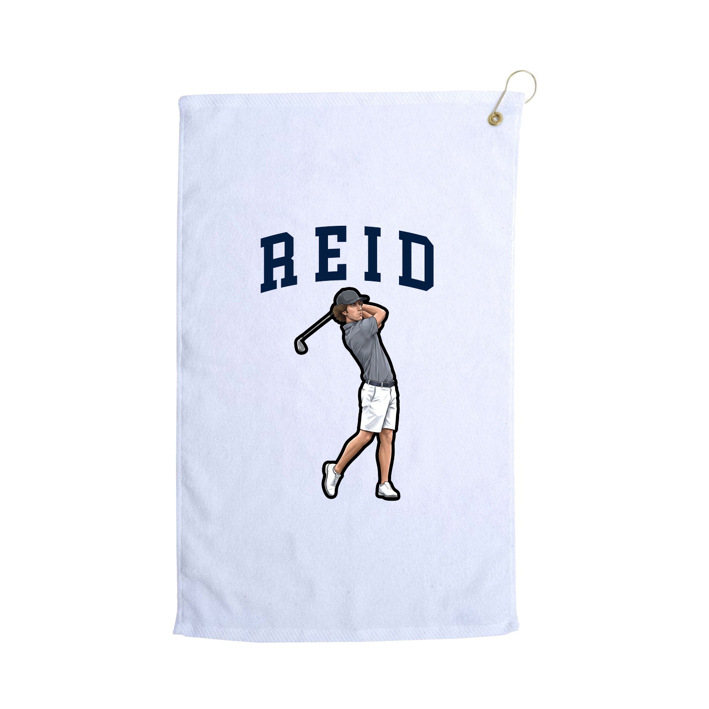Golf Towel — Shirsey in White