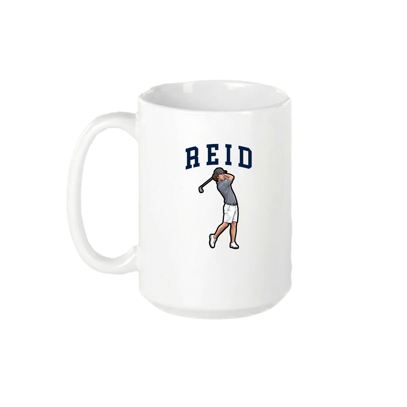 15oz Coffee Mug — Shirsey in White