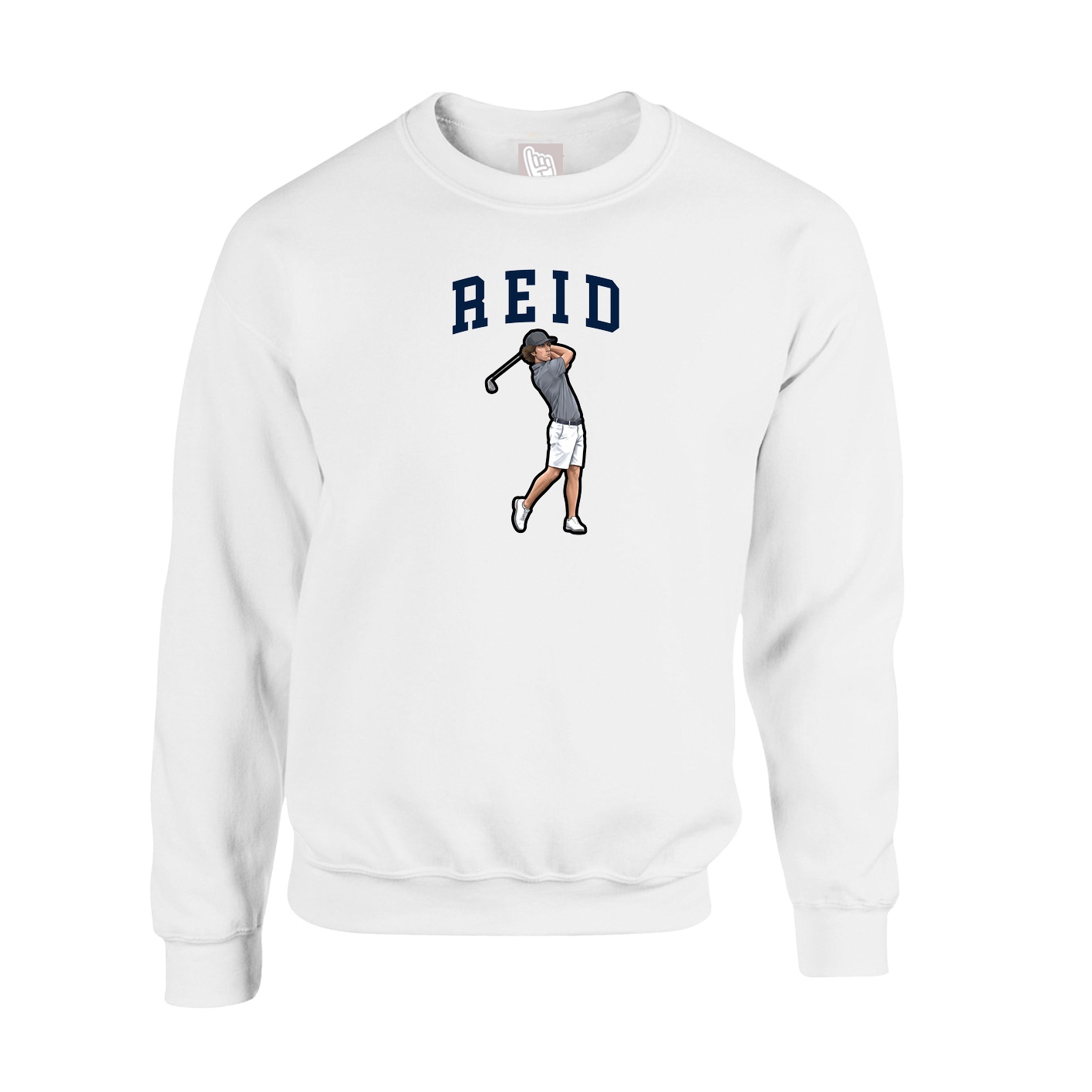 Fleece Crew — Shirsey in White