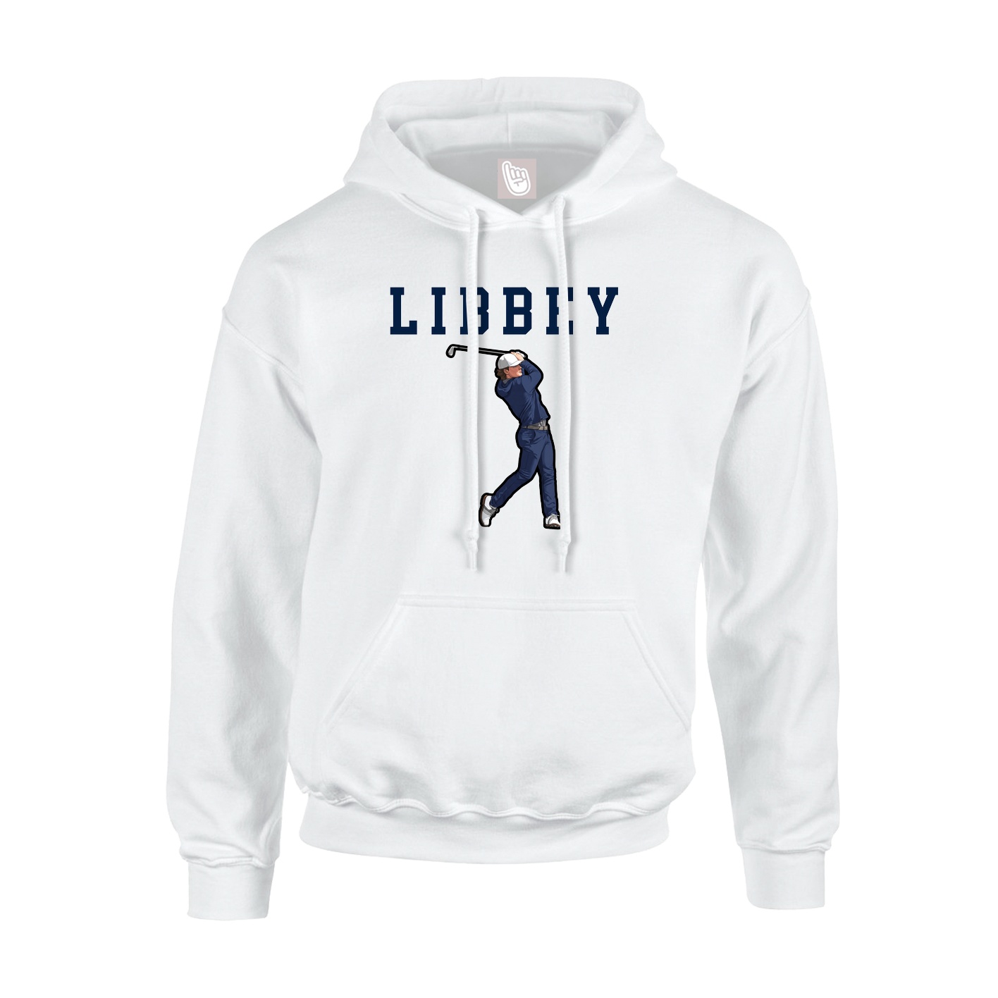 Hoodie — Shirsey in White