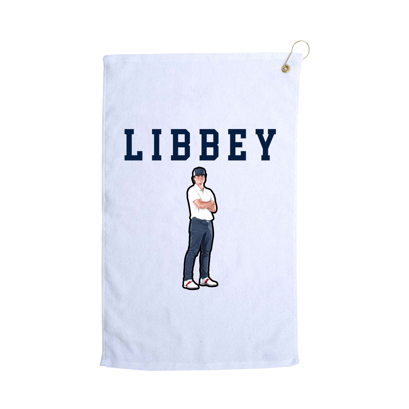 Golf Towel — Shirsey in White