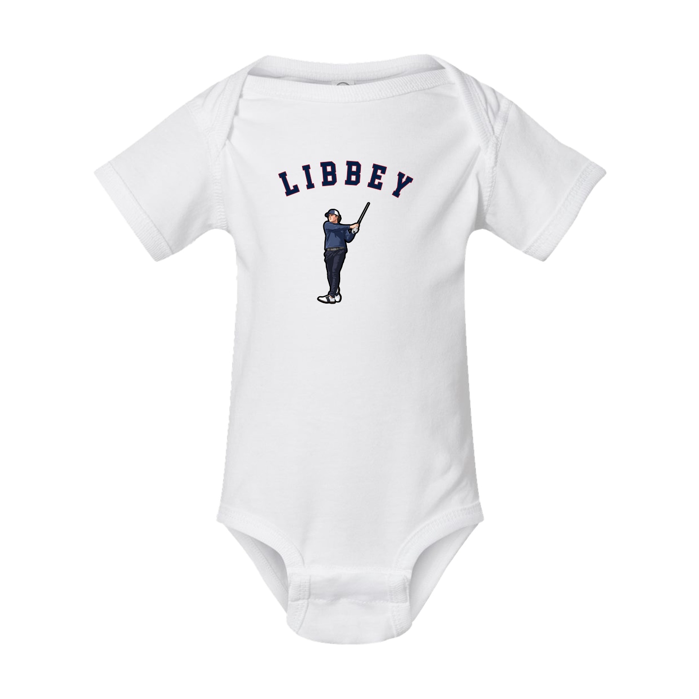 Baby Onesie — Shirsey Arch in White