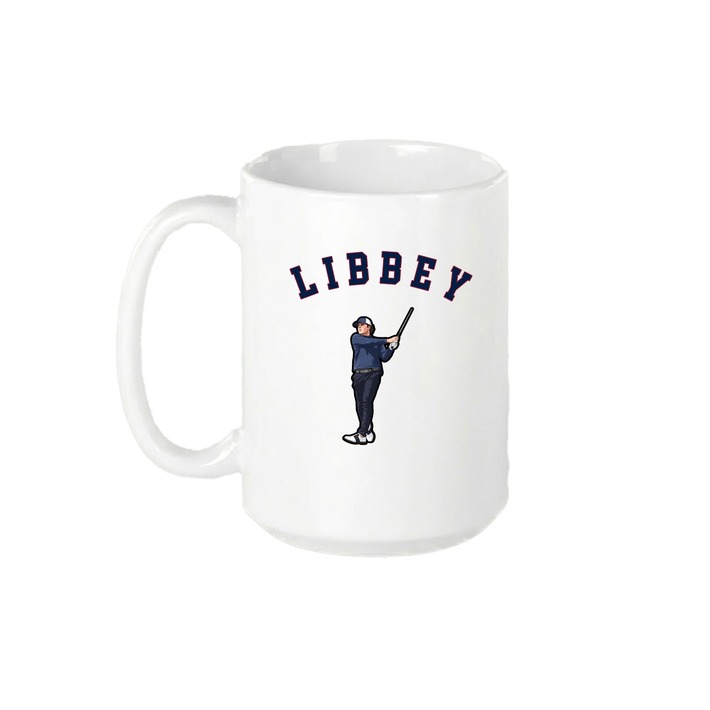 15oz Coffee Mug — Shirsey Arch in White