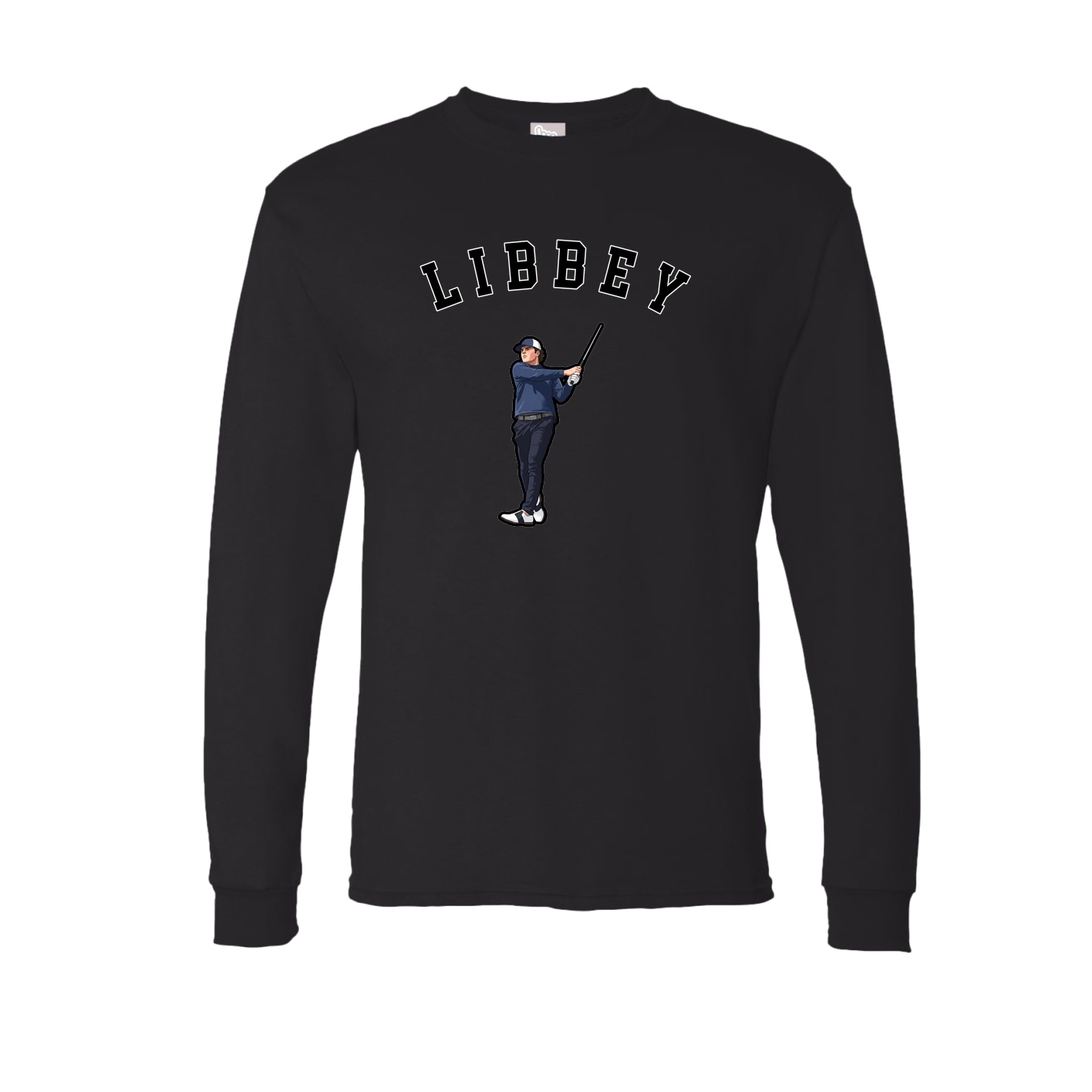 Long Sleeve Tee — Shirsey Arch in Black