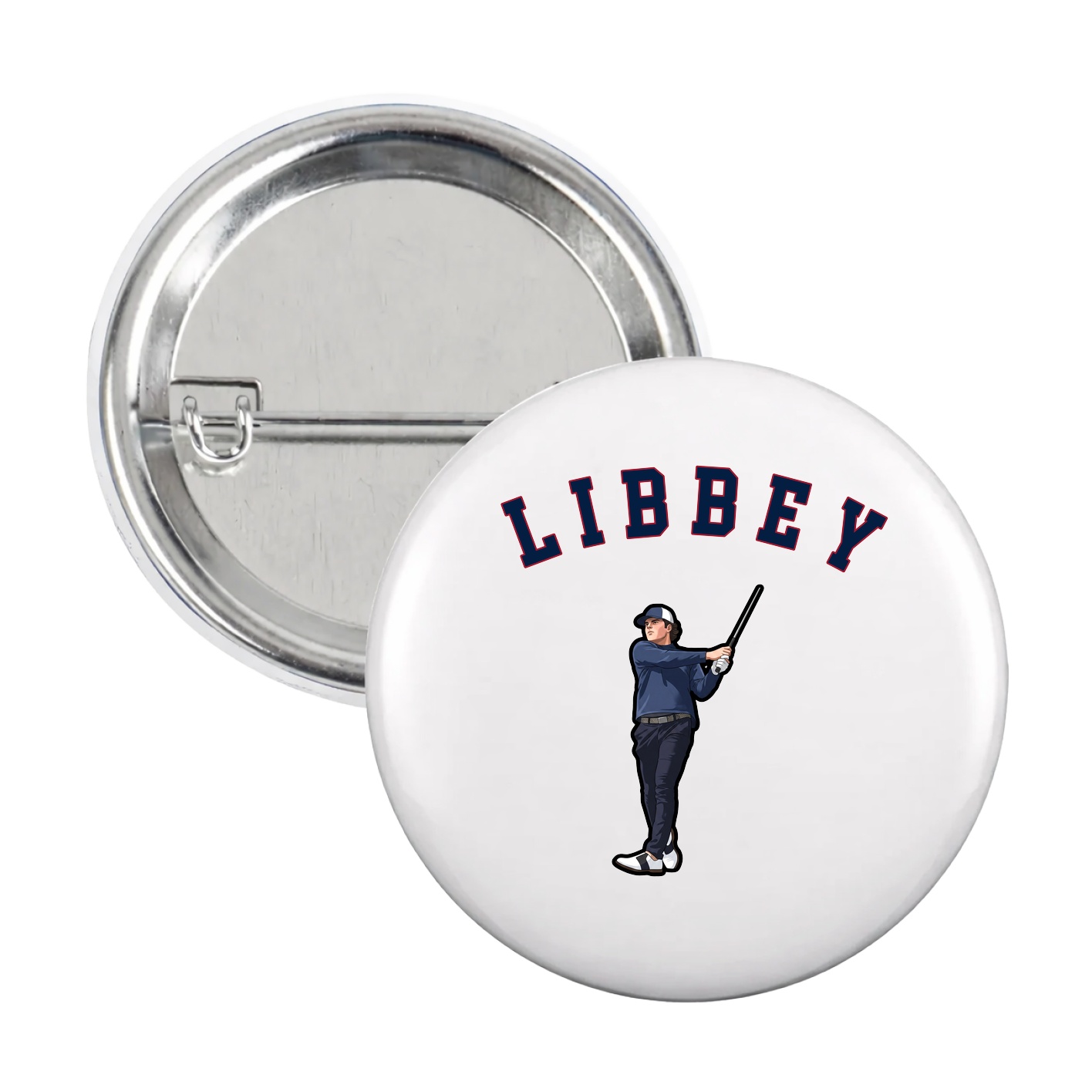 Game Day Button — Shirsey Arch in White