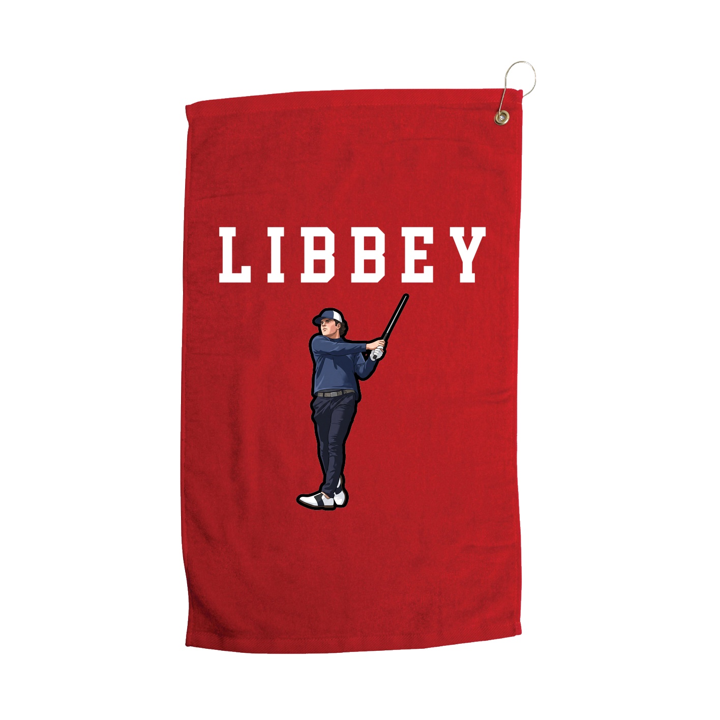 Golf Towel — Shirsey in Red