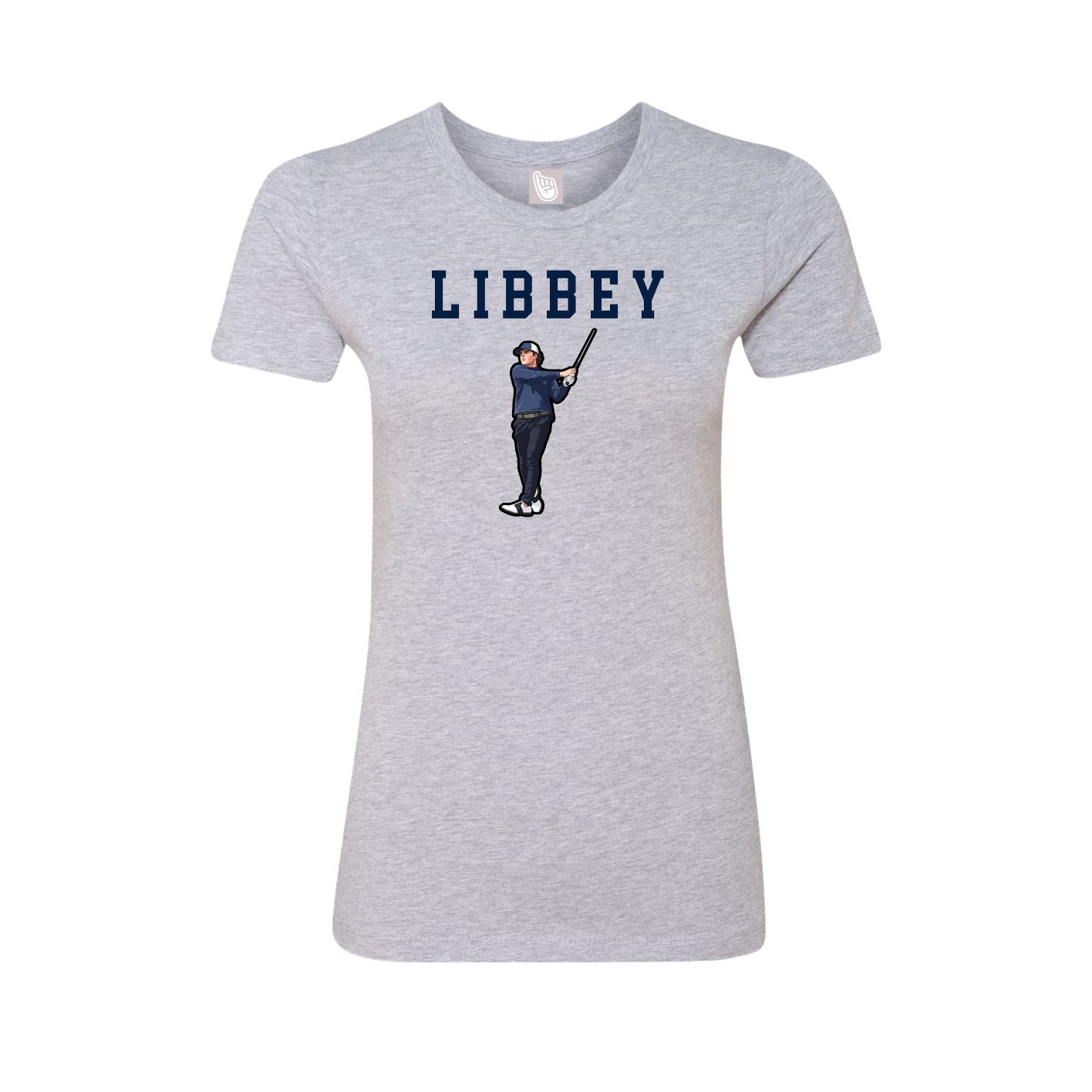 Fitted Women's Tee — Shirsey in Grey