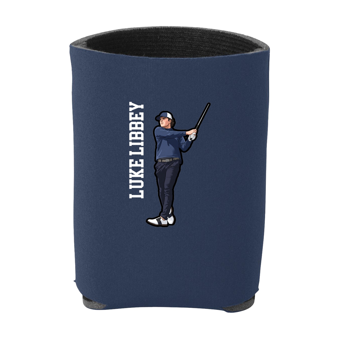 Can Holder — Name Vertical in Navy