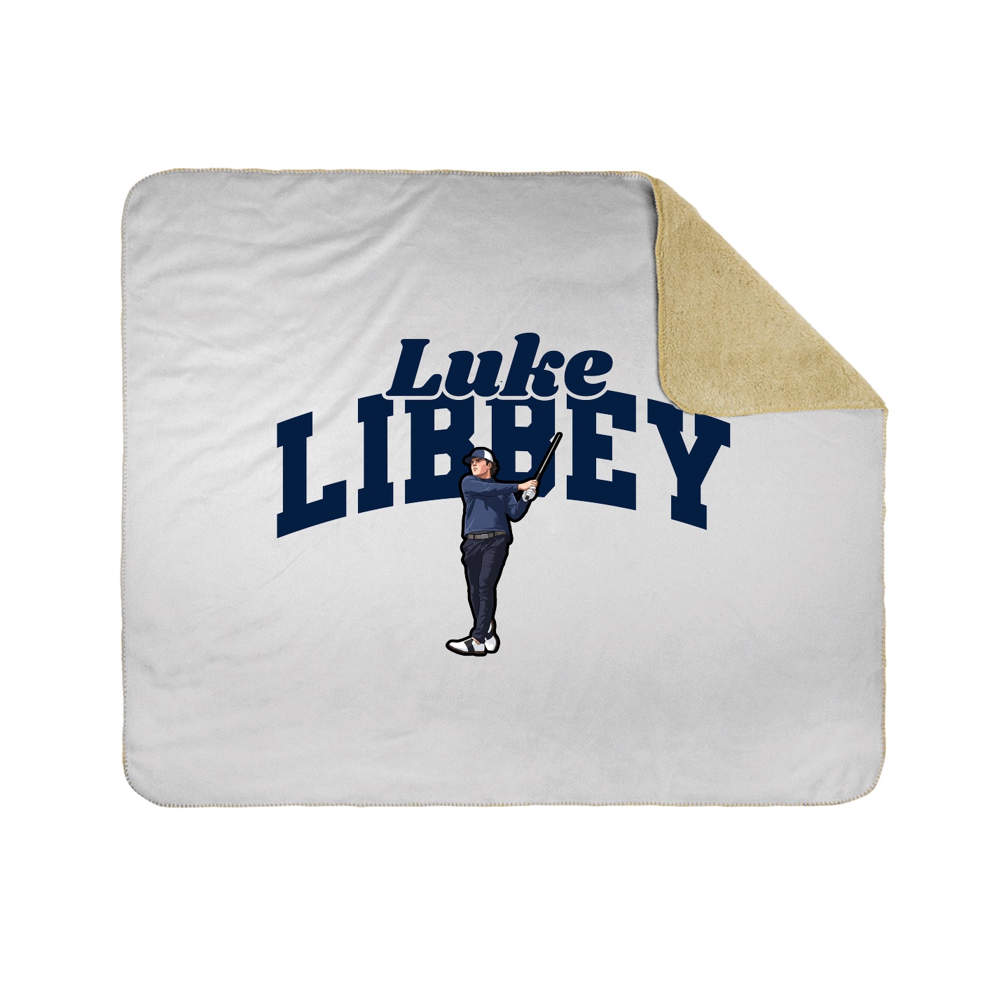 Throw Blanket — Signature Arch in White
