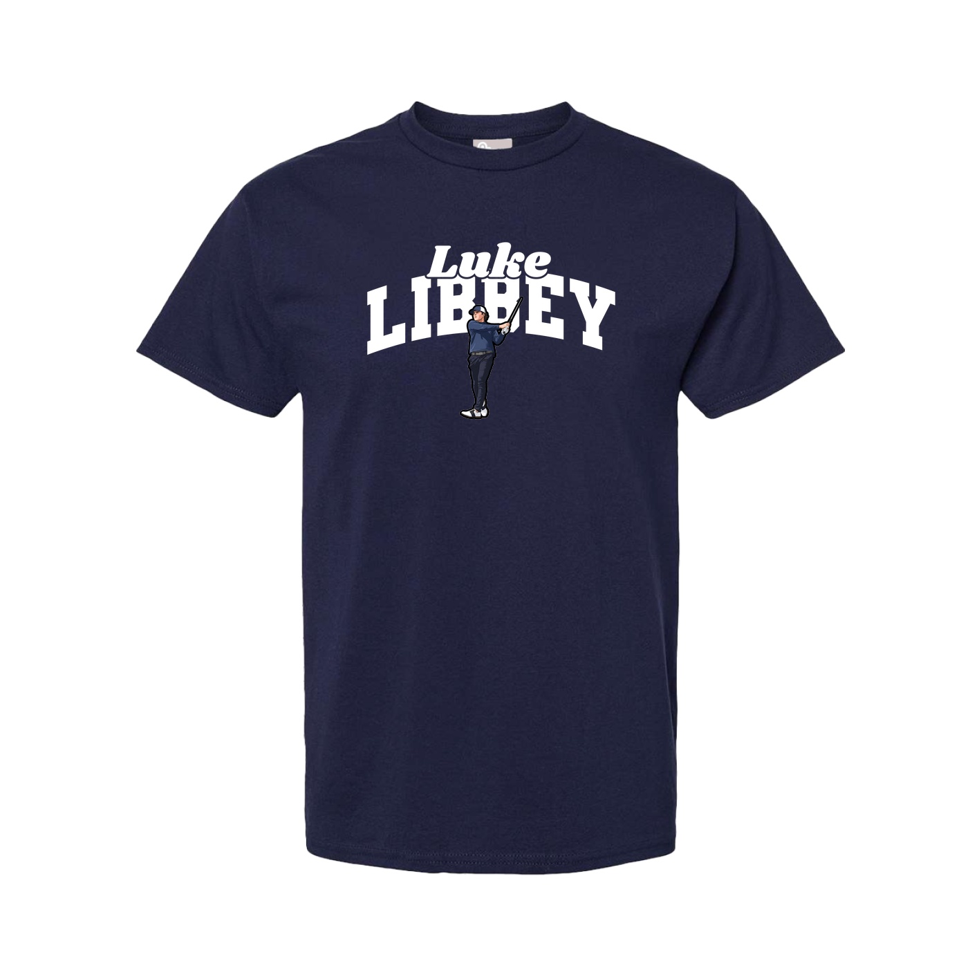 Tee — Signature Arch in Navy