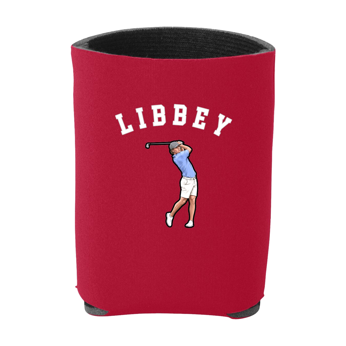Can Holder — Shirsey Arch in Red
