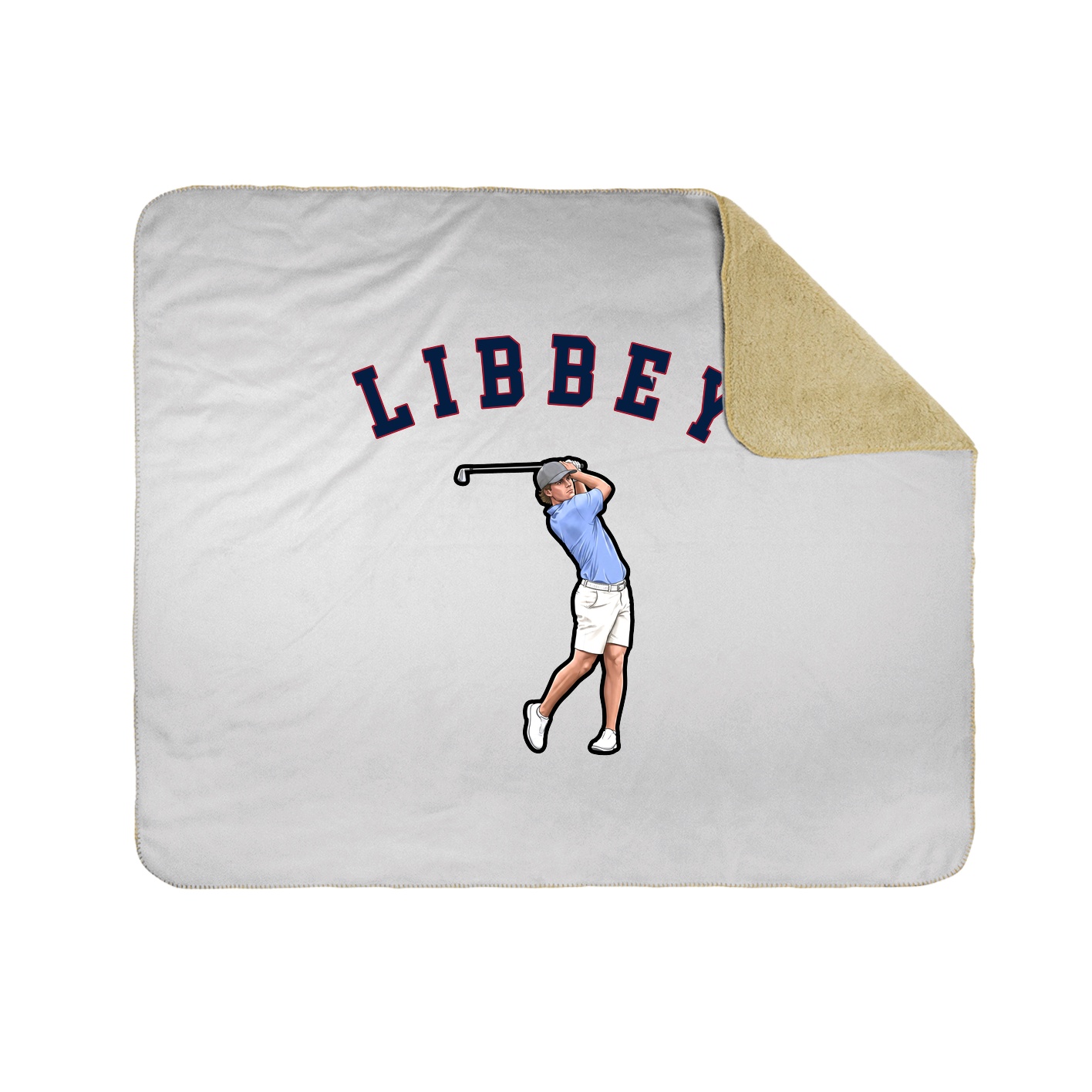 Throw Blanket — Shirsey Arch in White