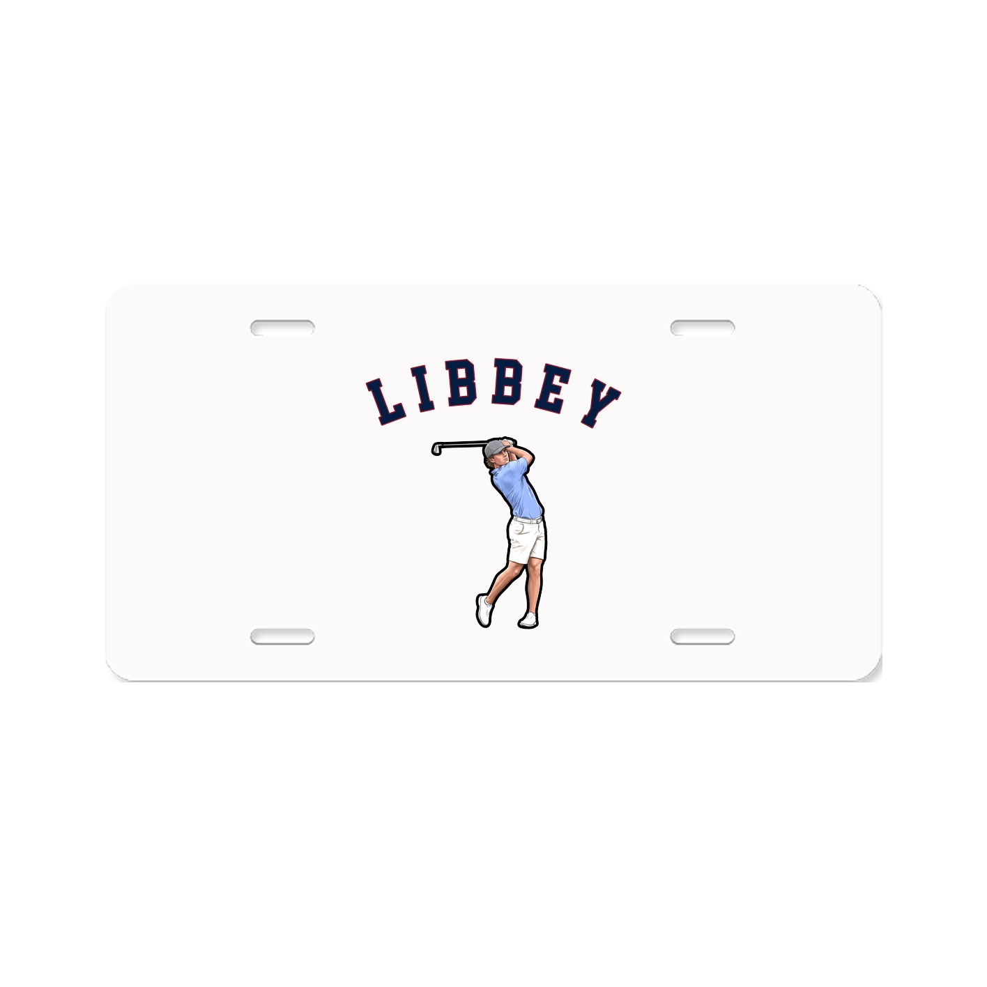 License Plate — Shirsey Arch in Classic