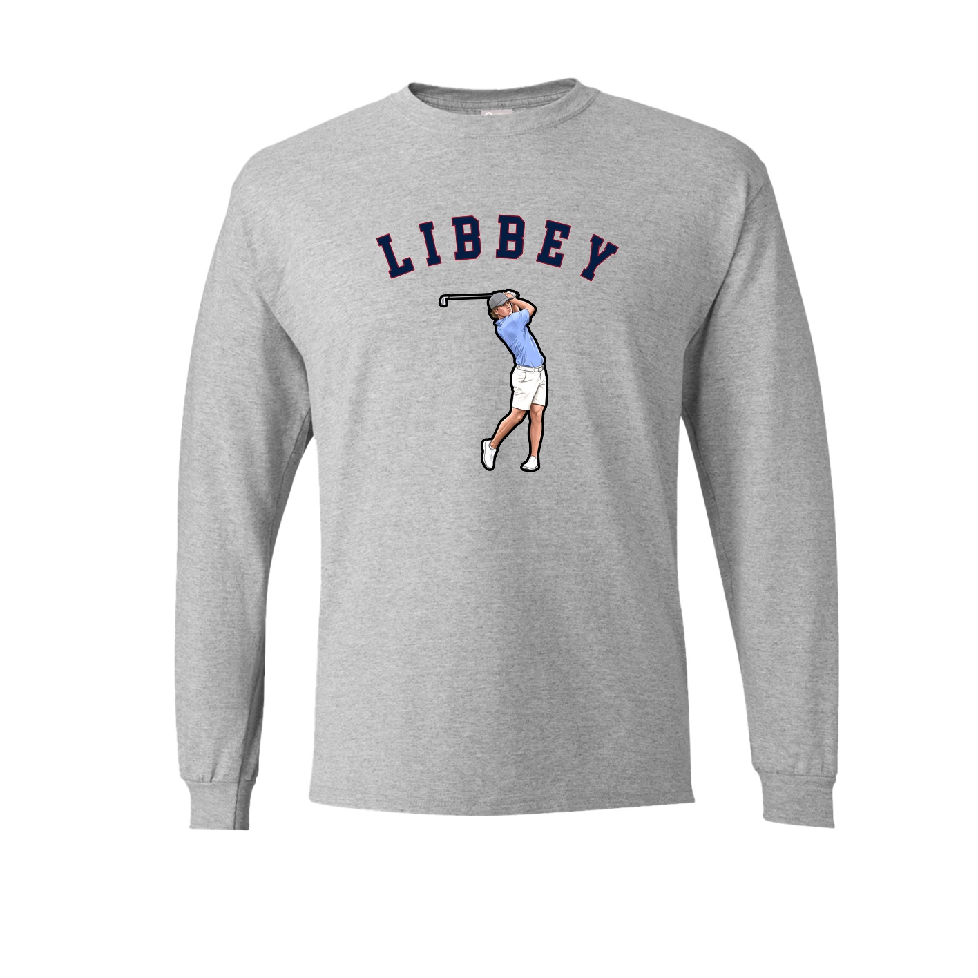 Long Sleeve Tee — Shirsey Arch in Grey