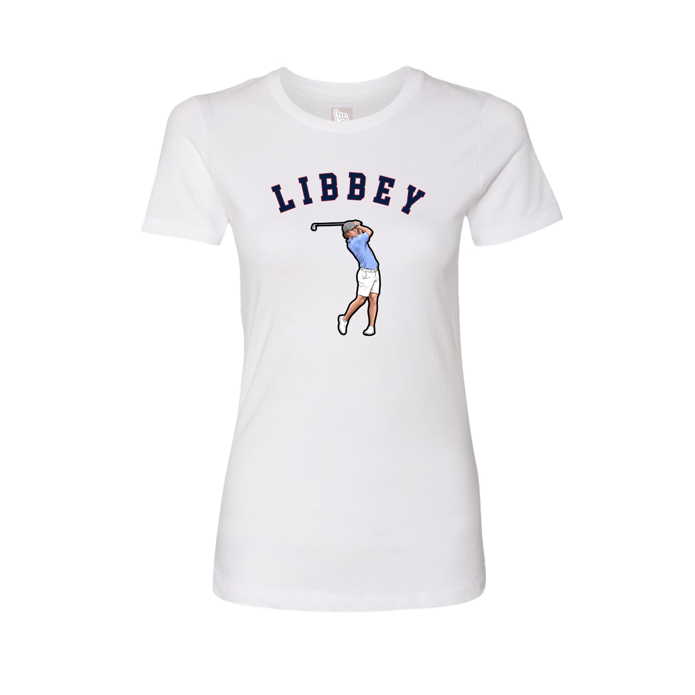Womens Tee — Shirsey Arch in White