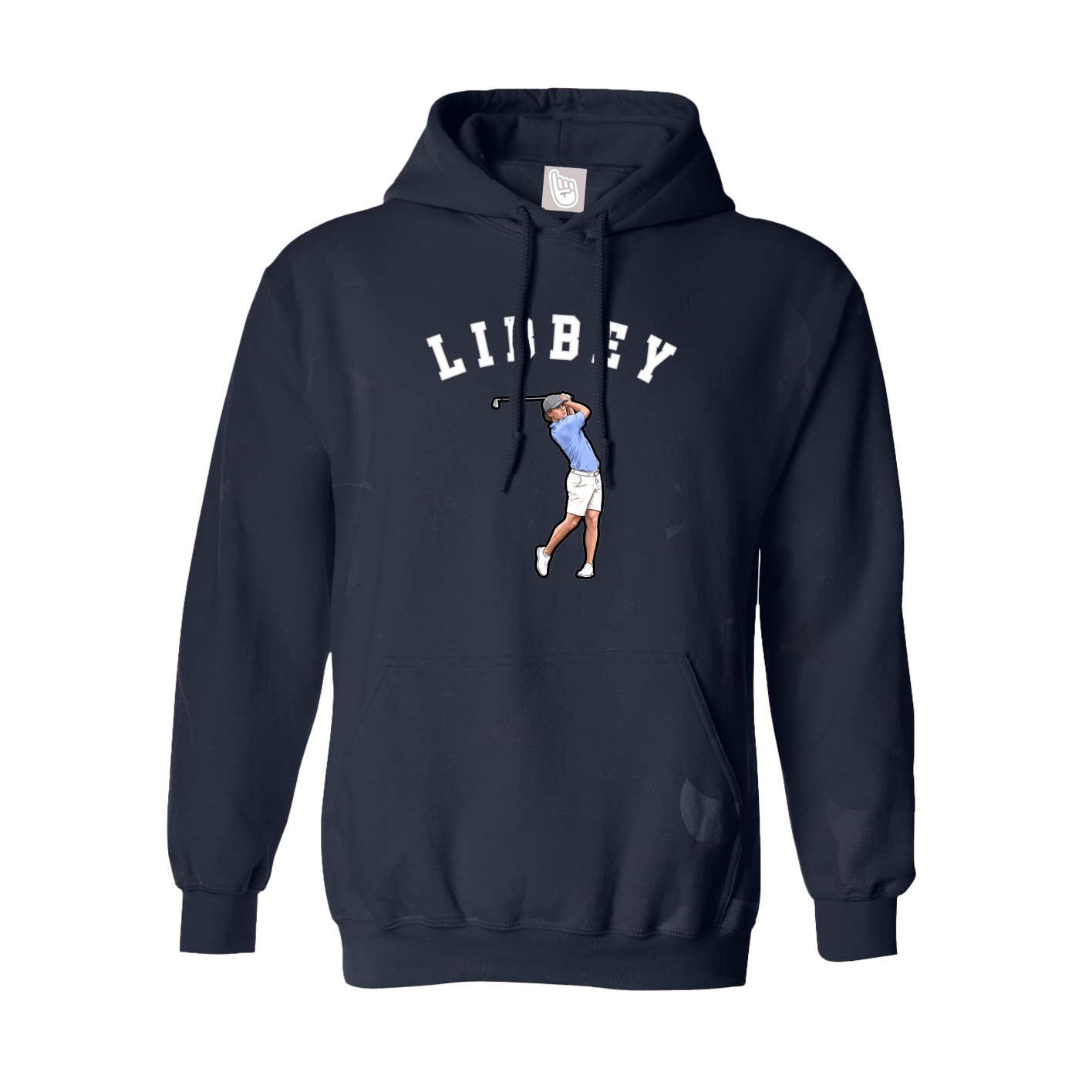 Youth Hoodie — Shirsey Arch in Navy