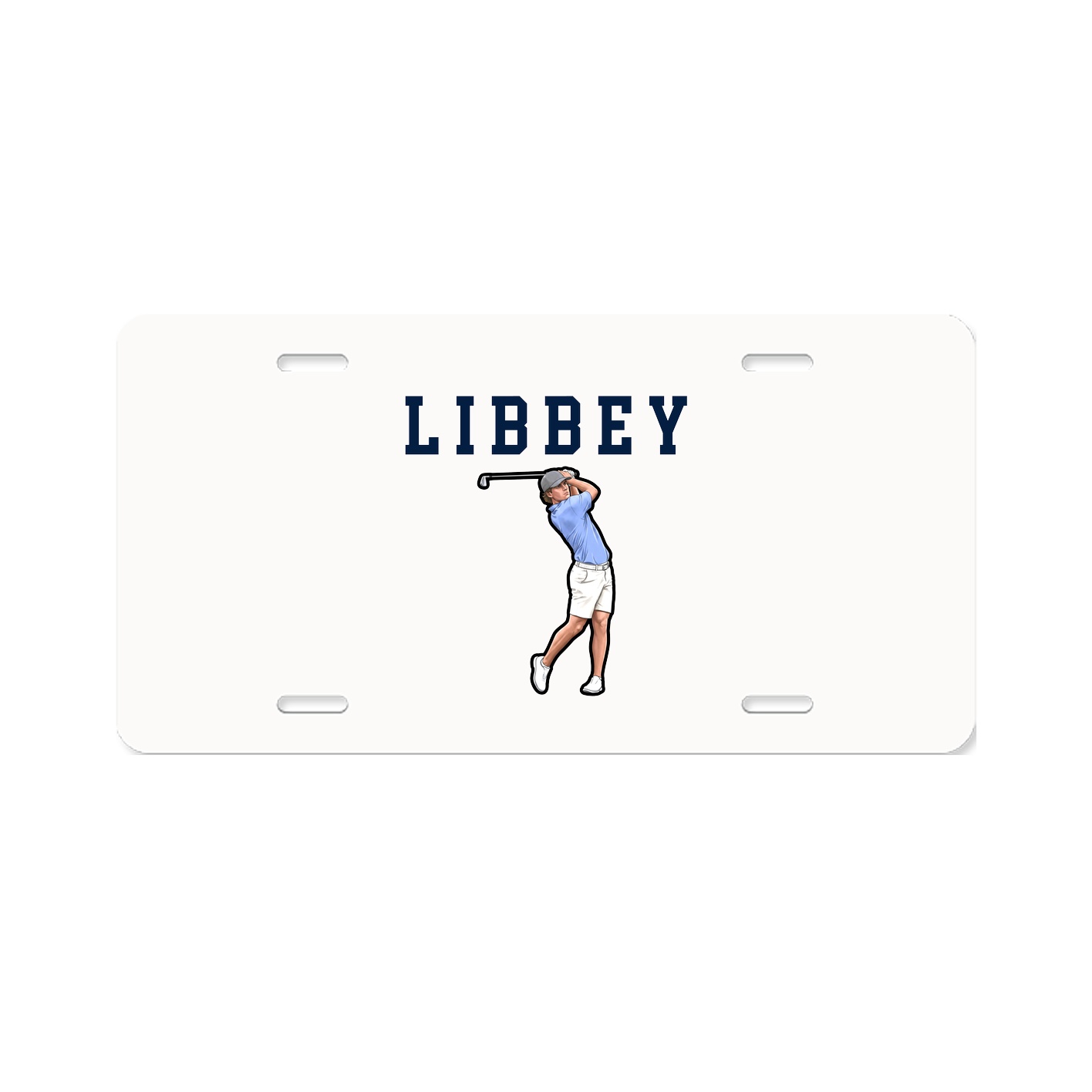 License Plate — Shirsey in Classic