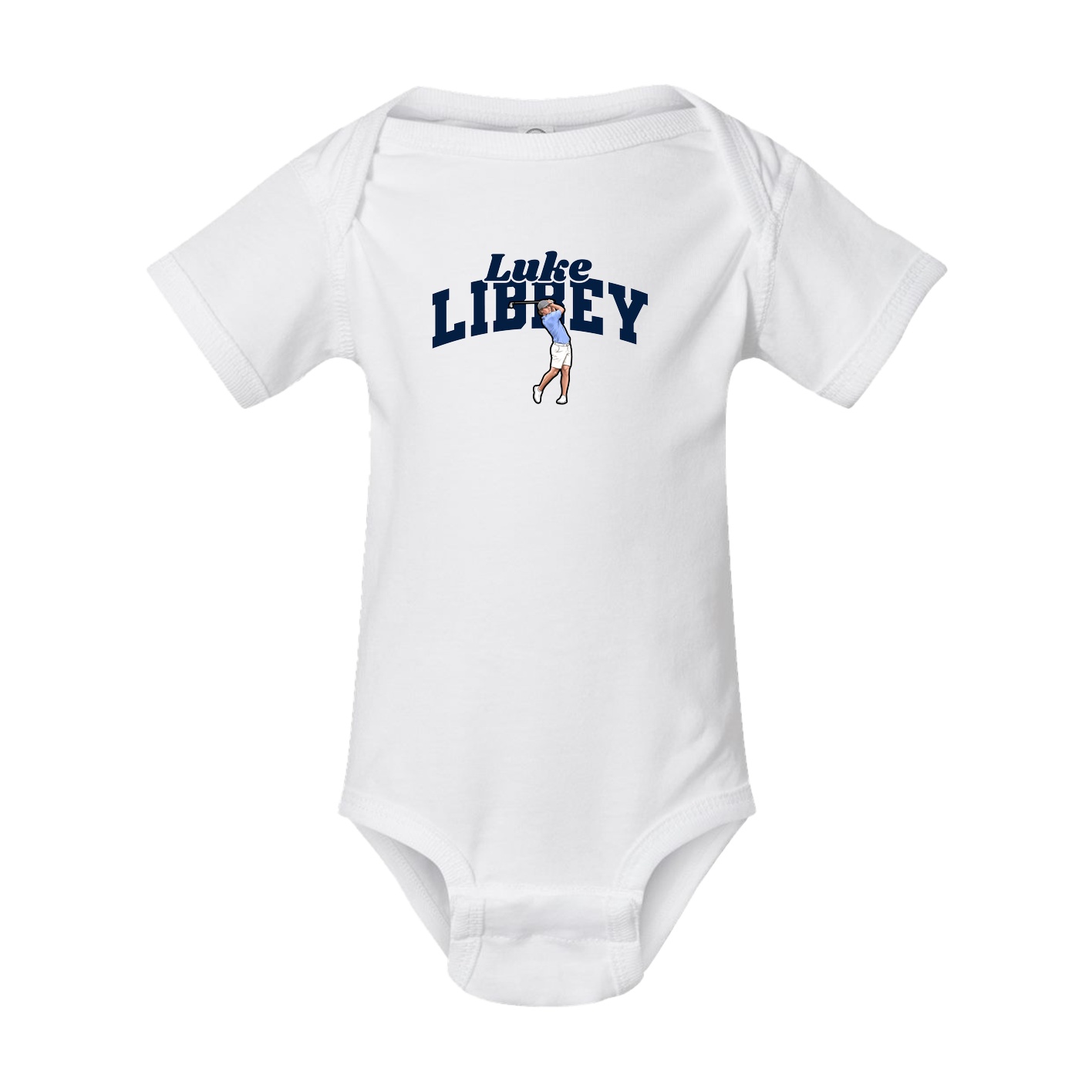 Baby Onesie — Signature Arch in White