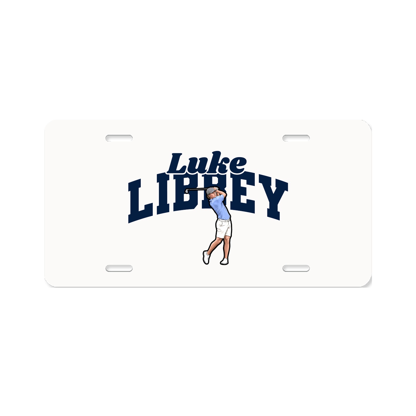 License Plate — Signature Arch in Classic