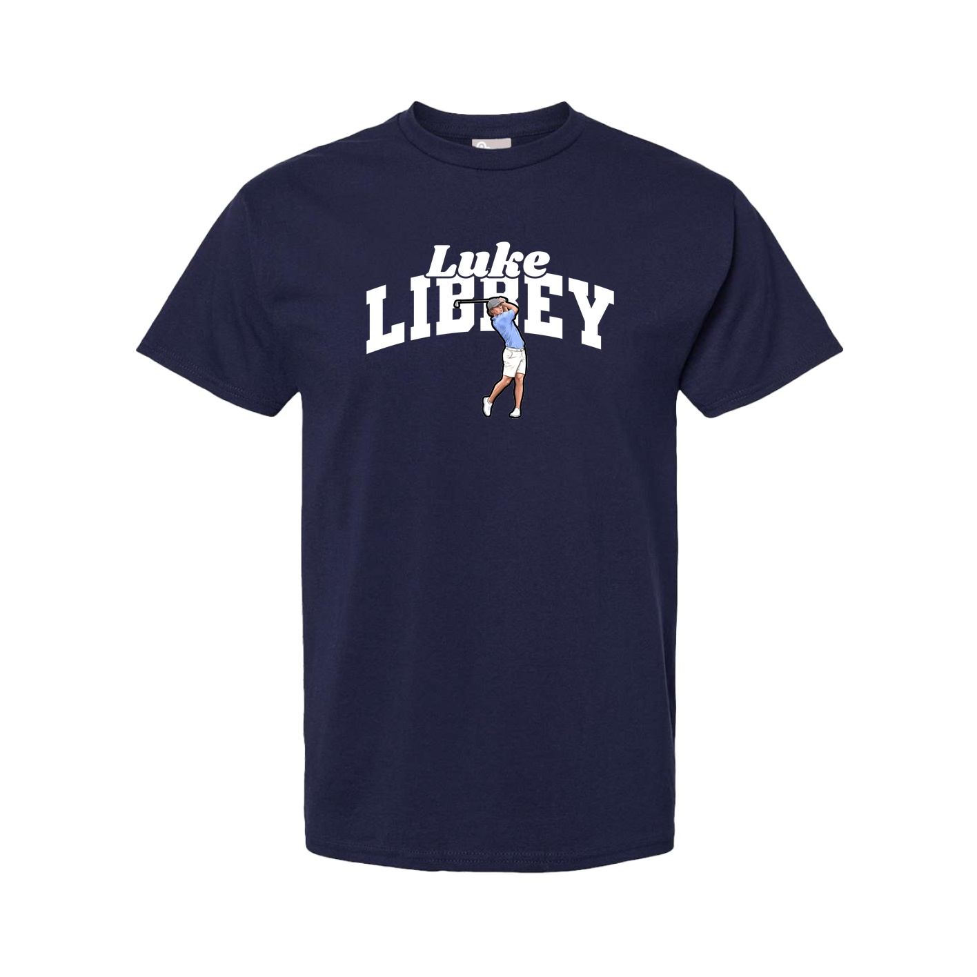 Tee — Signature Arch in Navy