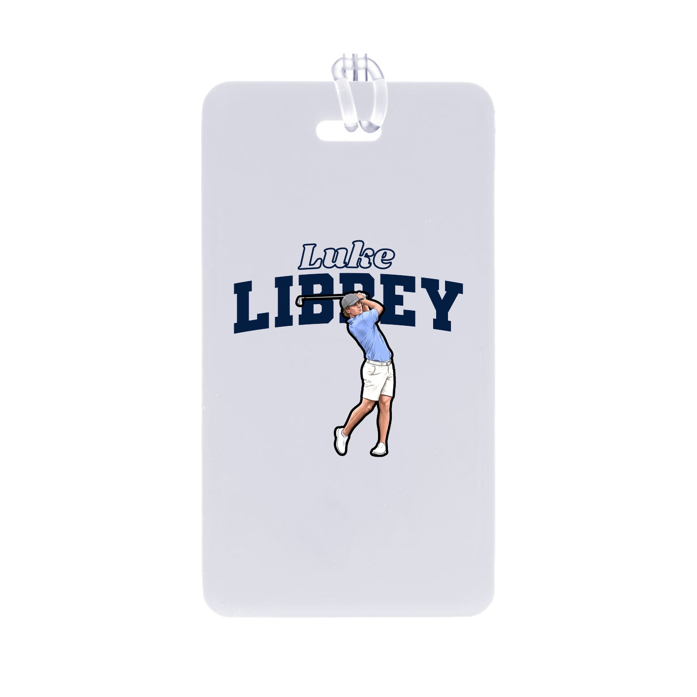 Bag Tag — Name Arch in Classic