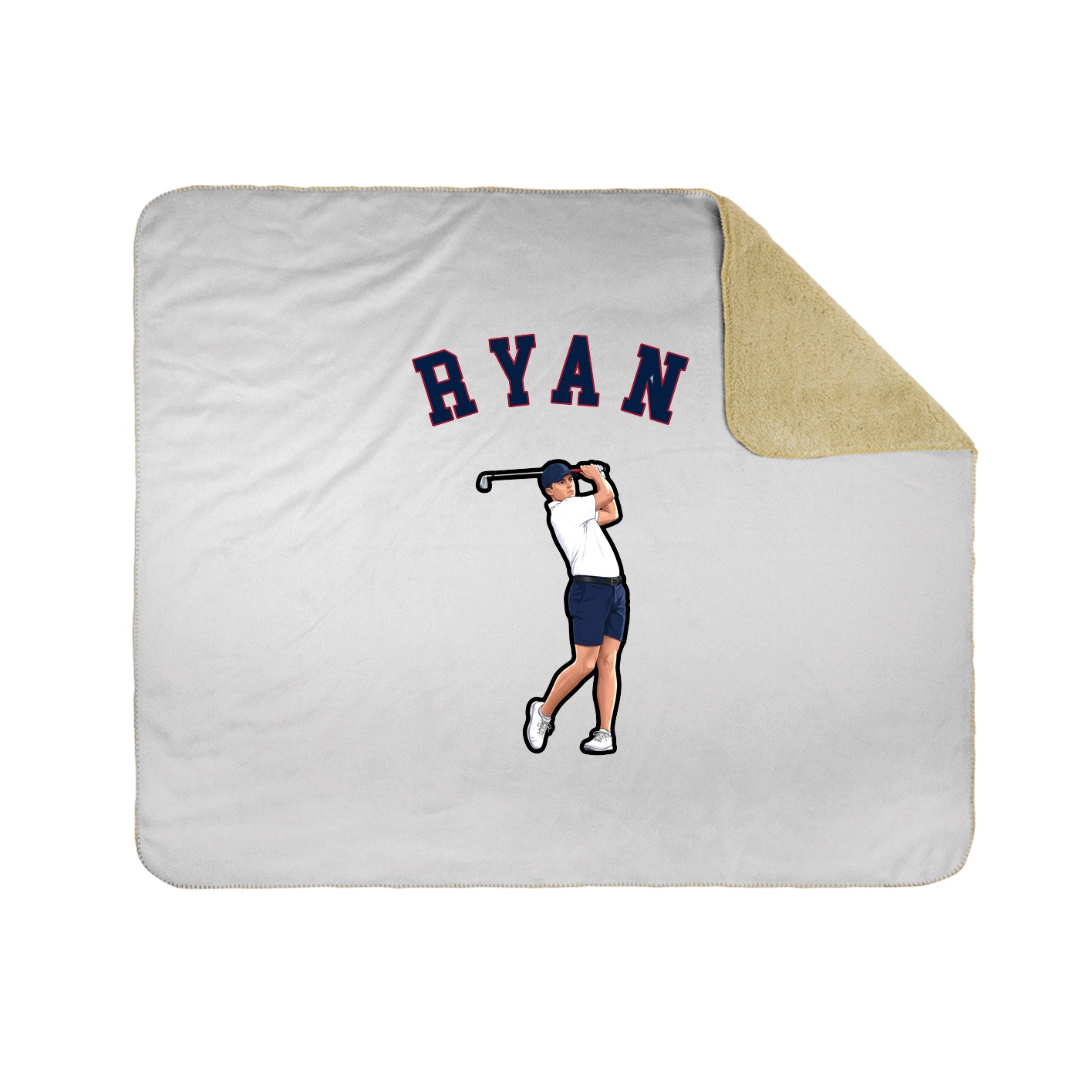 Throw Blanket — Shirsey Arch in White