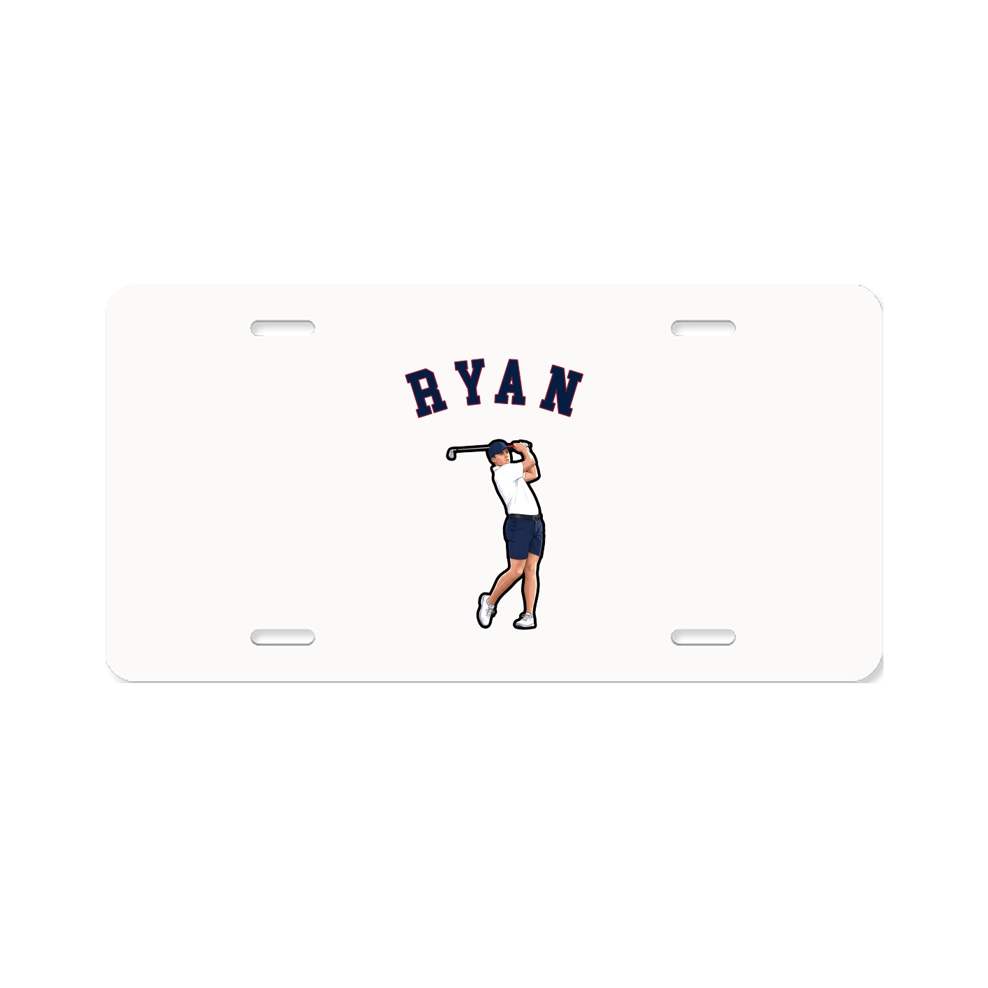License Plate — Shirsey Arch in Classic