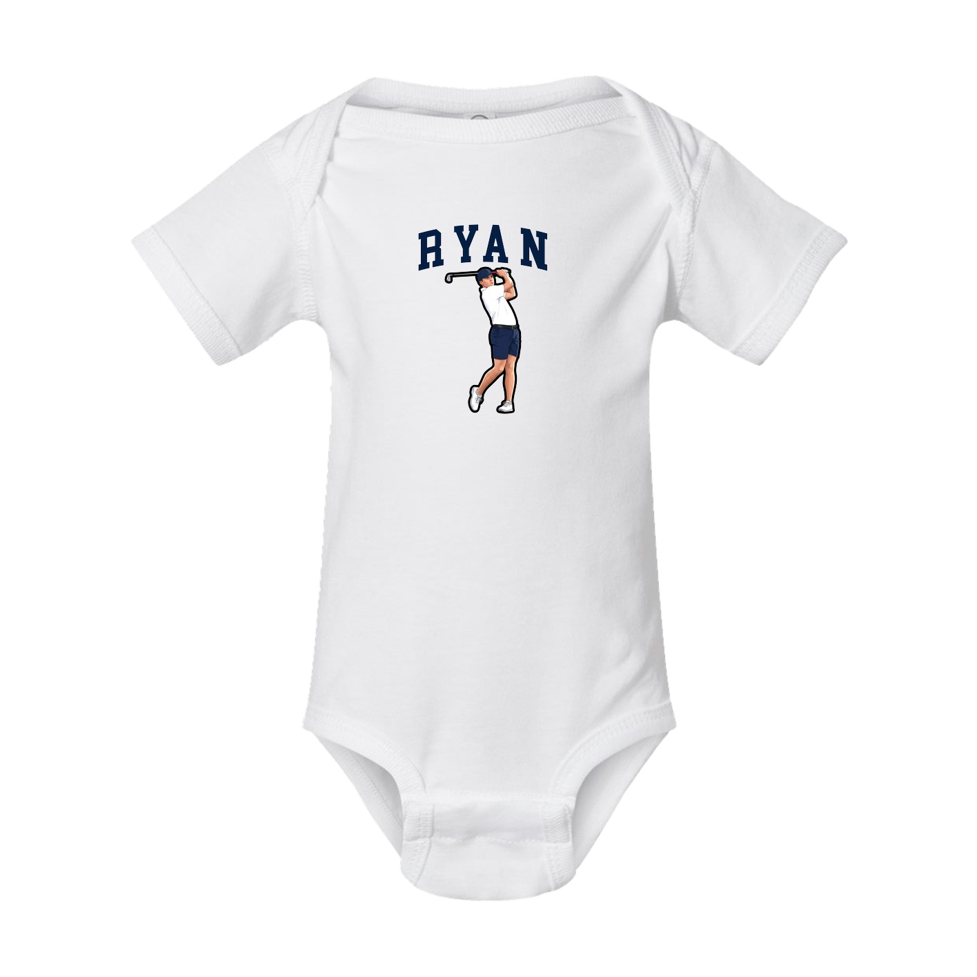 Baby Onesie — Shirsey in White