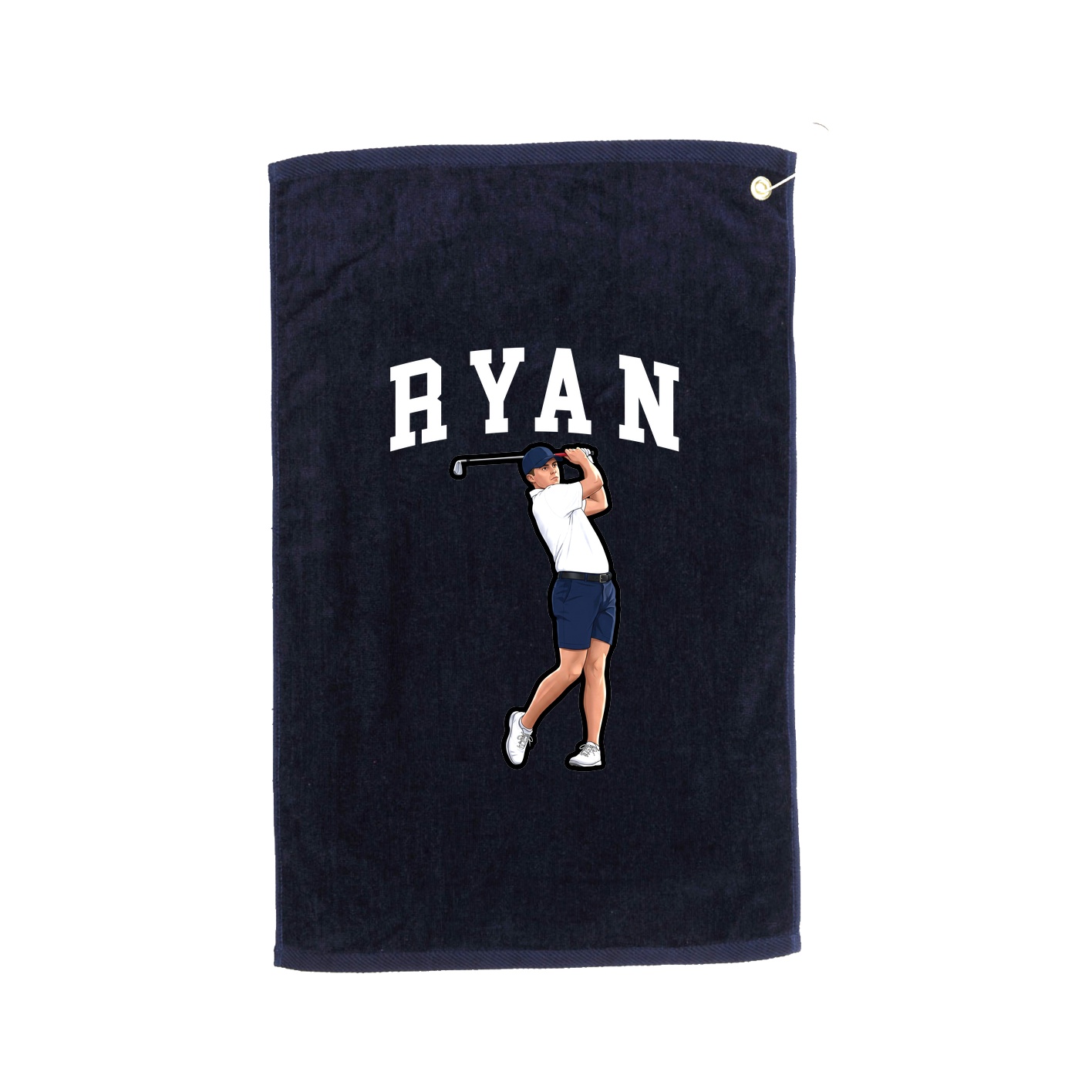Golf Towel — Shirsey in Navy