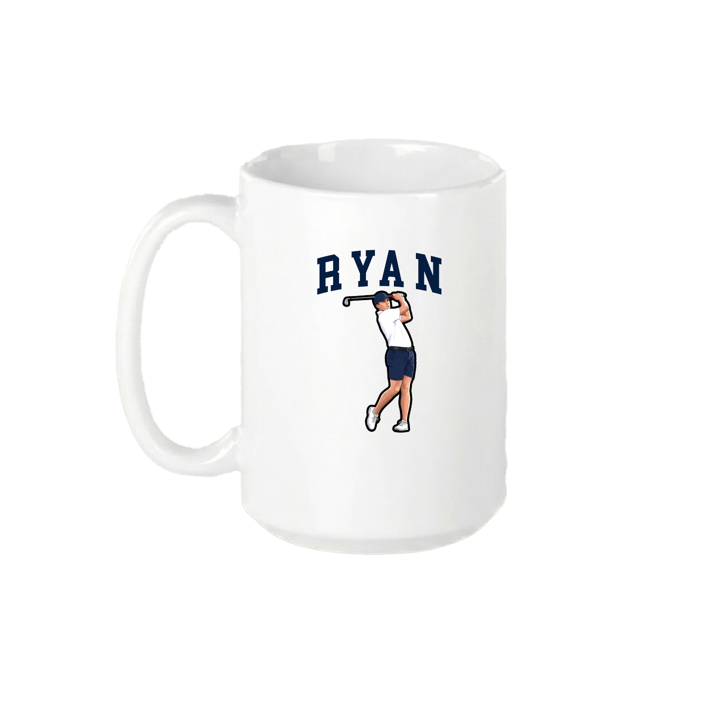 15oz Coffee Mug — Shirsey in White