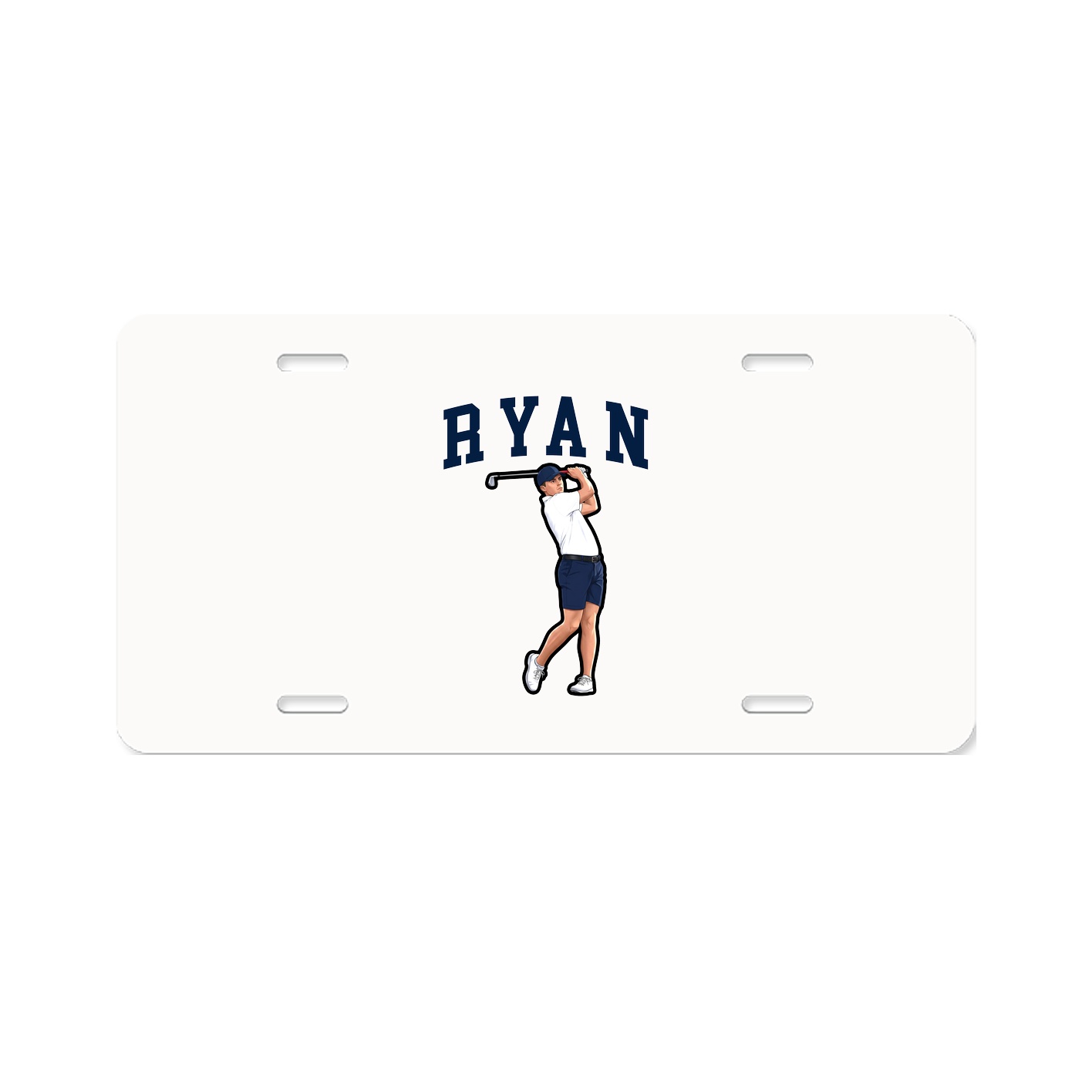 License Plate — Shirsey in Classic
