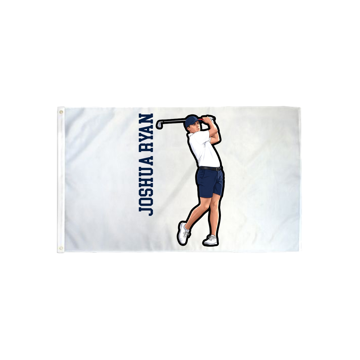3x5 Flag — Name Vertical in Classic