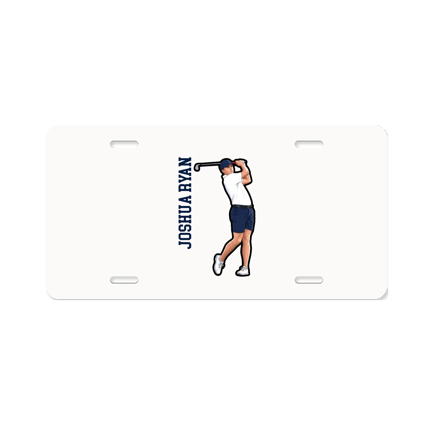 Aluminum License Plate