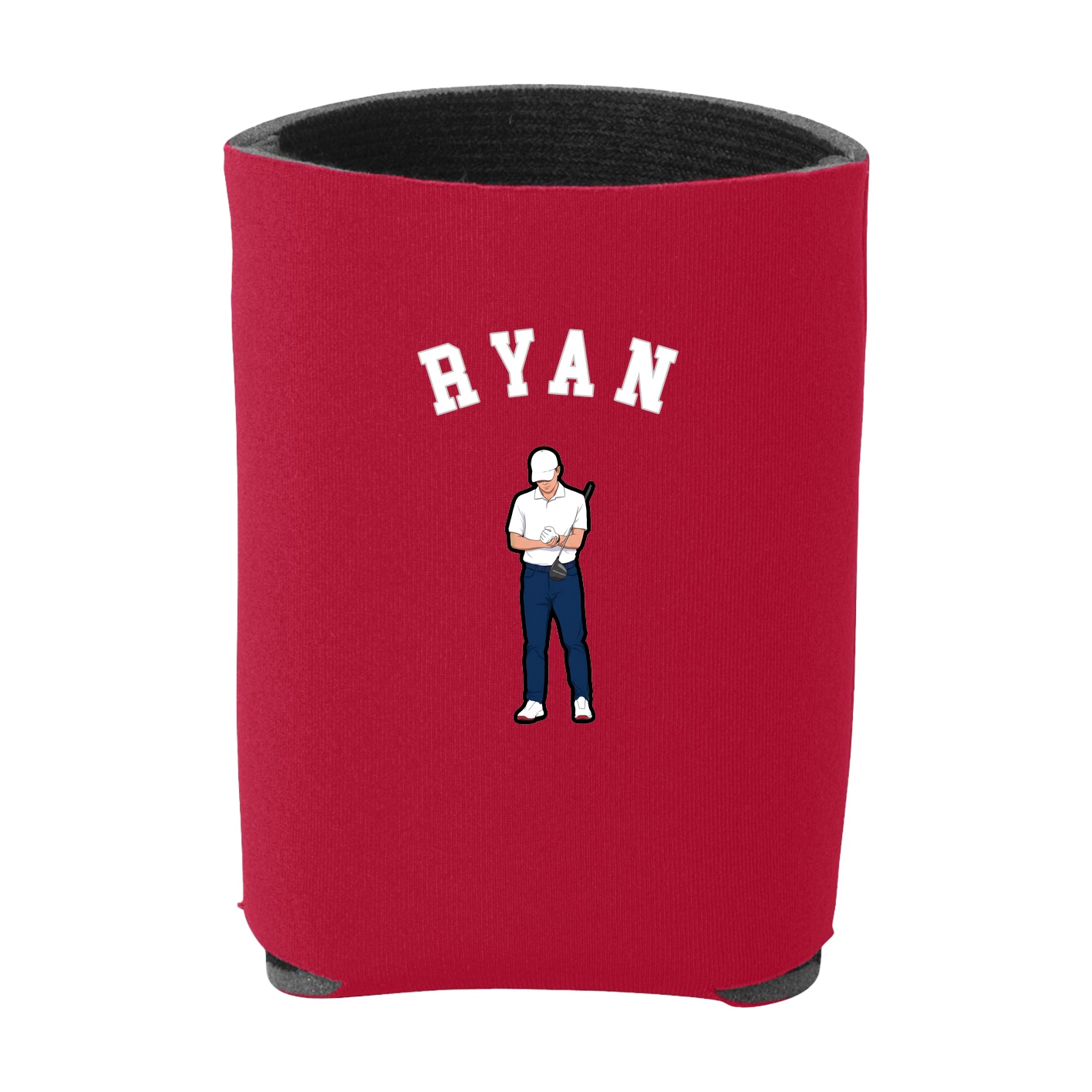 Can Holder — Shirsey Arch in Red