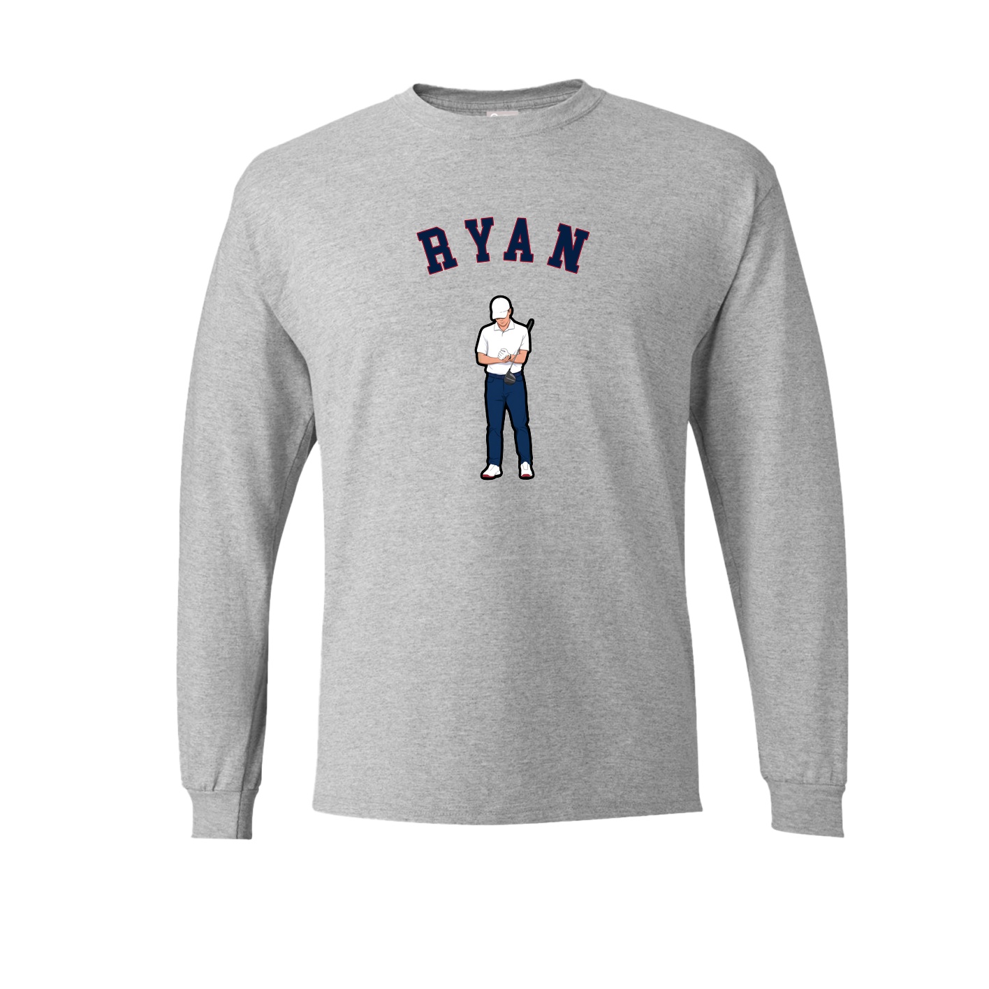 Long Sleeve Tee — Shirsey Arch in Grey