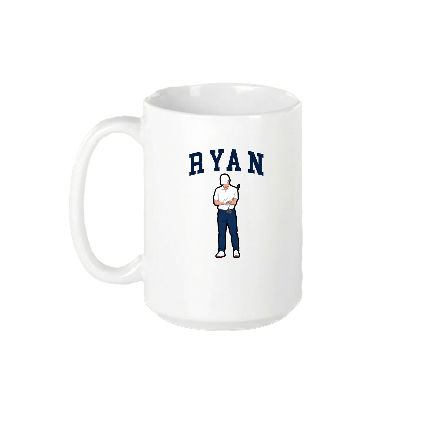 15oz Coffee Mug — Shirsey in White