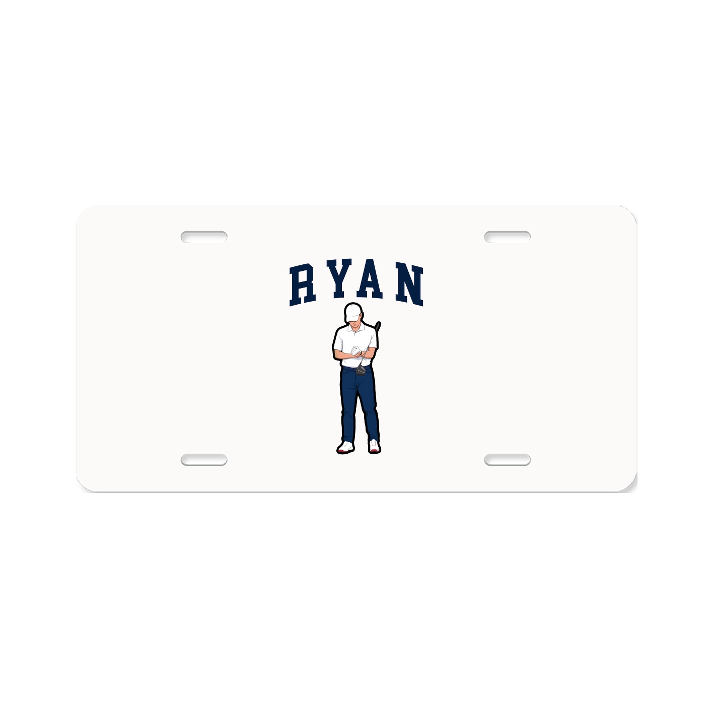 License Plate — Shirsey in Classic