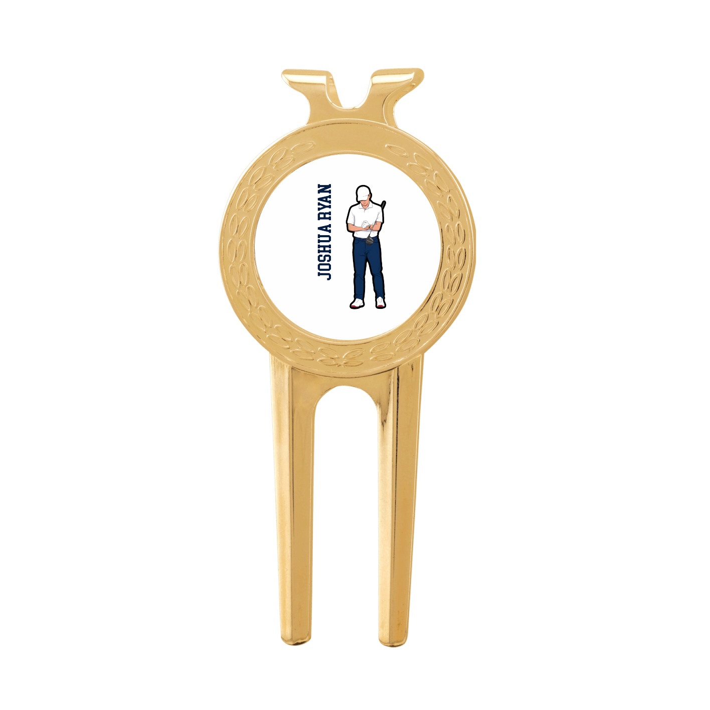 Divot Tool with Ball Marker — Name Vertical in Classic