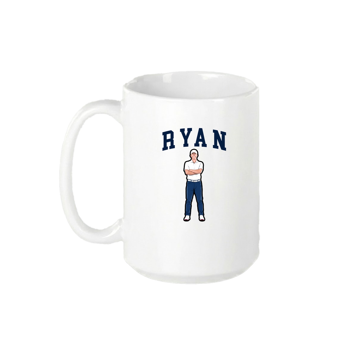 15oz Coffee Mug — Shirsey in White