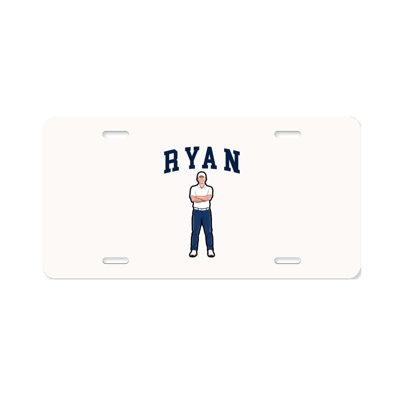 License Plate — Shirsey in Classic