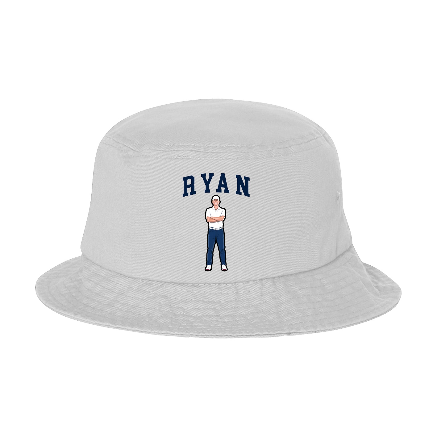 Bucket Cap — Shirsey in White