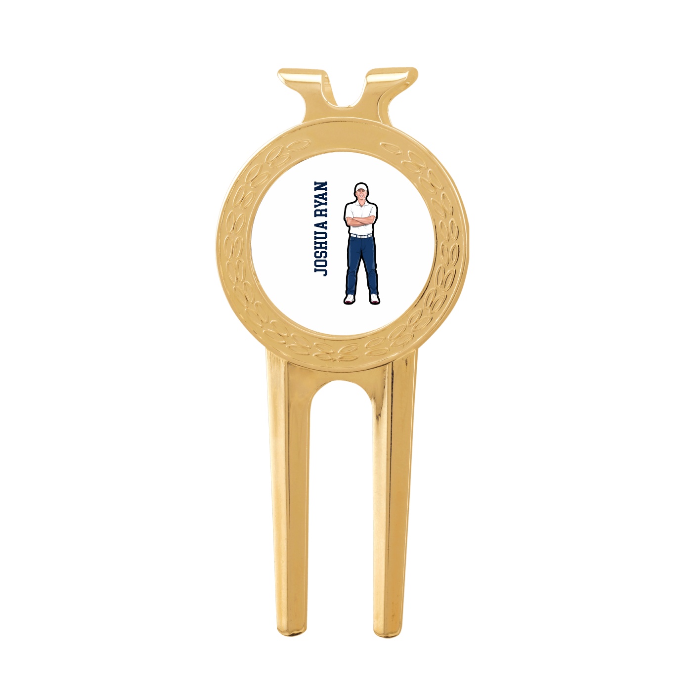 Divot Tool with Ball Marker — Name Vertical in Classic