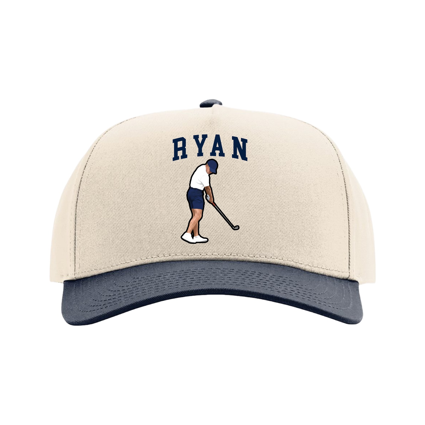 Full Fabric Five-Panel Champ Cap