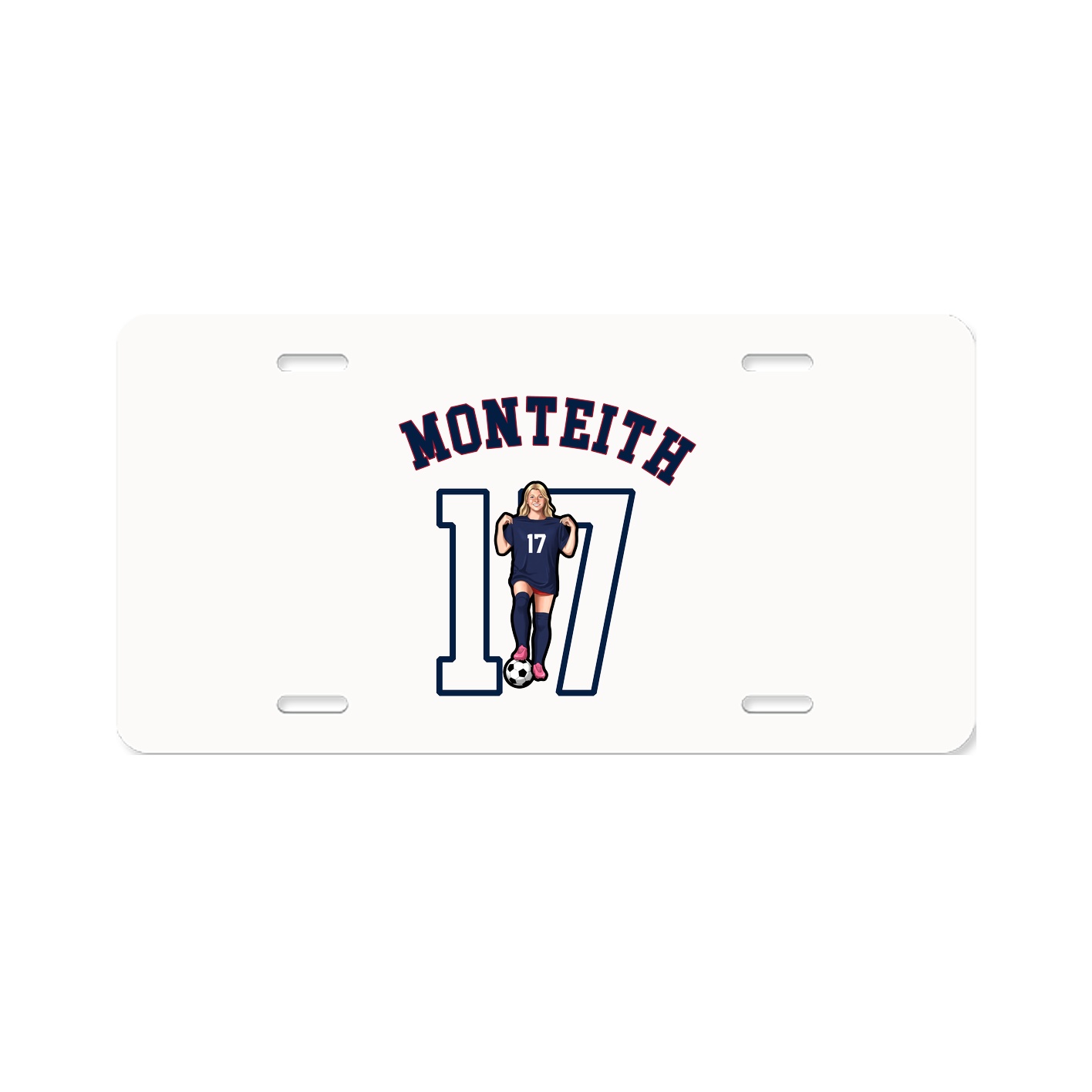 License Plate — Shirsey Arch in Classic
