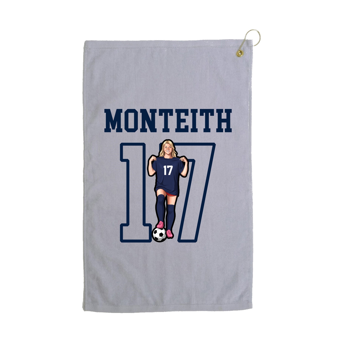 Golf Towel — Shirsey in Grey