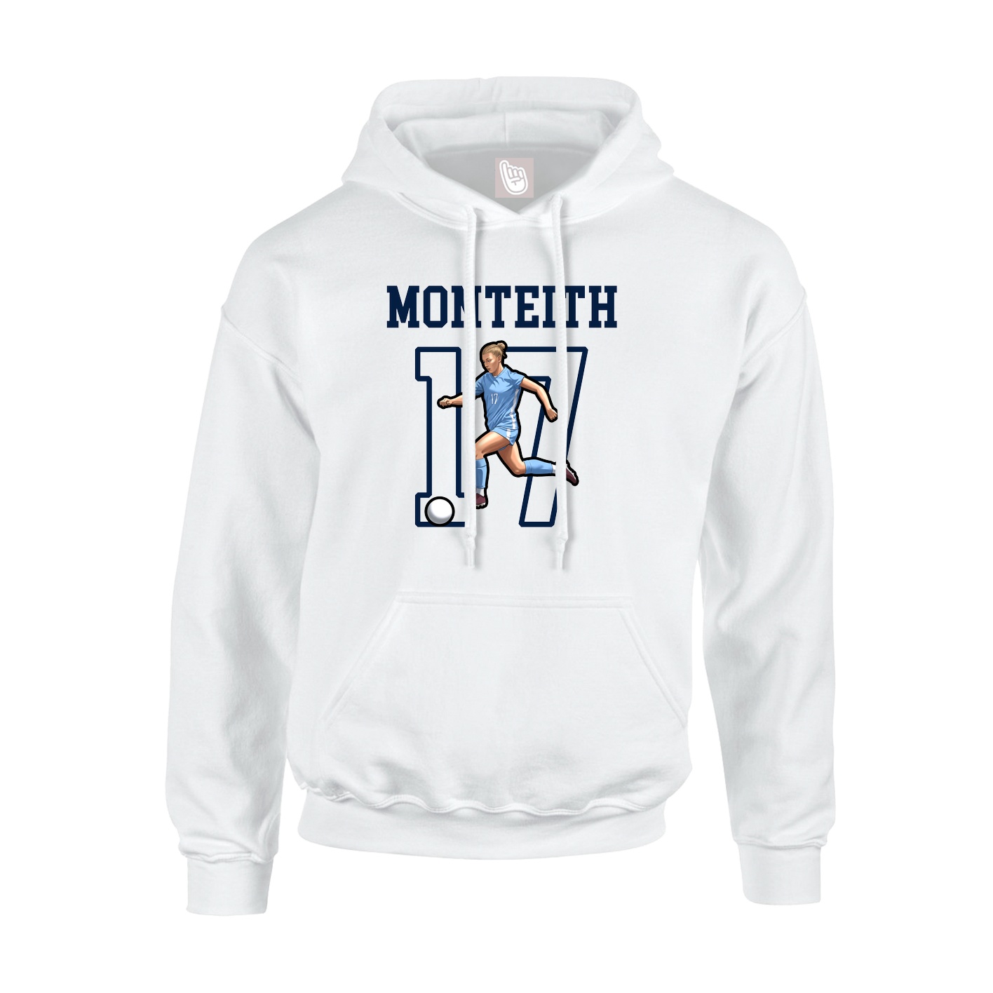 Youth Hoodie — Shirsey in White