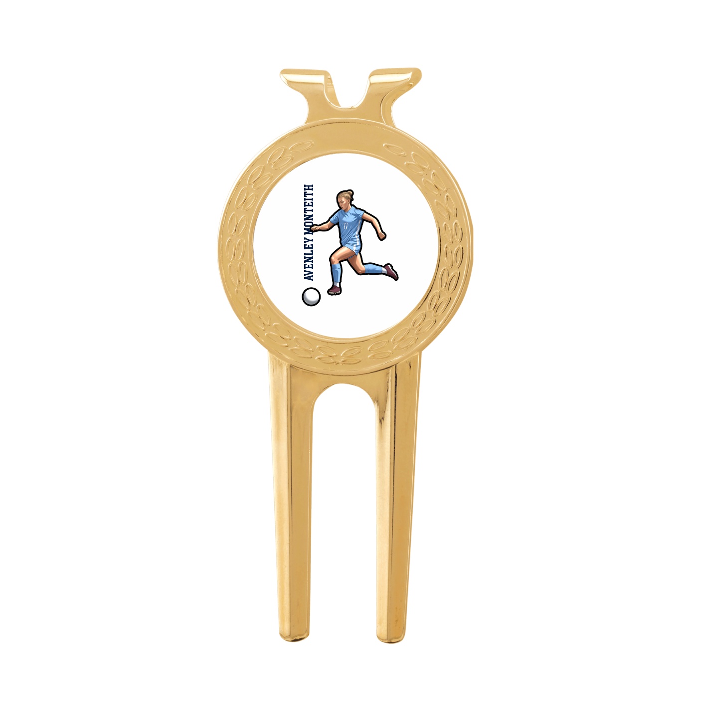 Divot Tool with Ball Marker — Name Vertical in Classic